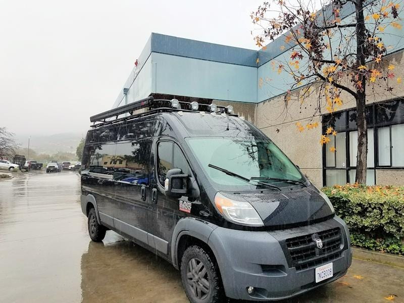 Aluminess Heavy-Duty Extended Roof Rack for Ram Promaster 159WB Van | Durable Aluminum Cargo Carrier for Camping, Road Trips & Outdoor Adventures