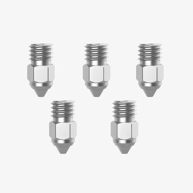 Creality MK HF Nozzle Kit - 5pcs/Set High Flow 3D Printer Nozzles for Ender 3, CR-10 - Perfect for Fast Printing & High-Temperature Filaments (PLA, ABS, PETG)