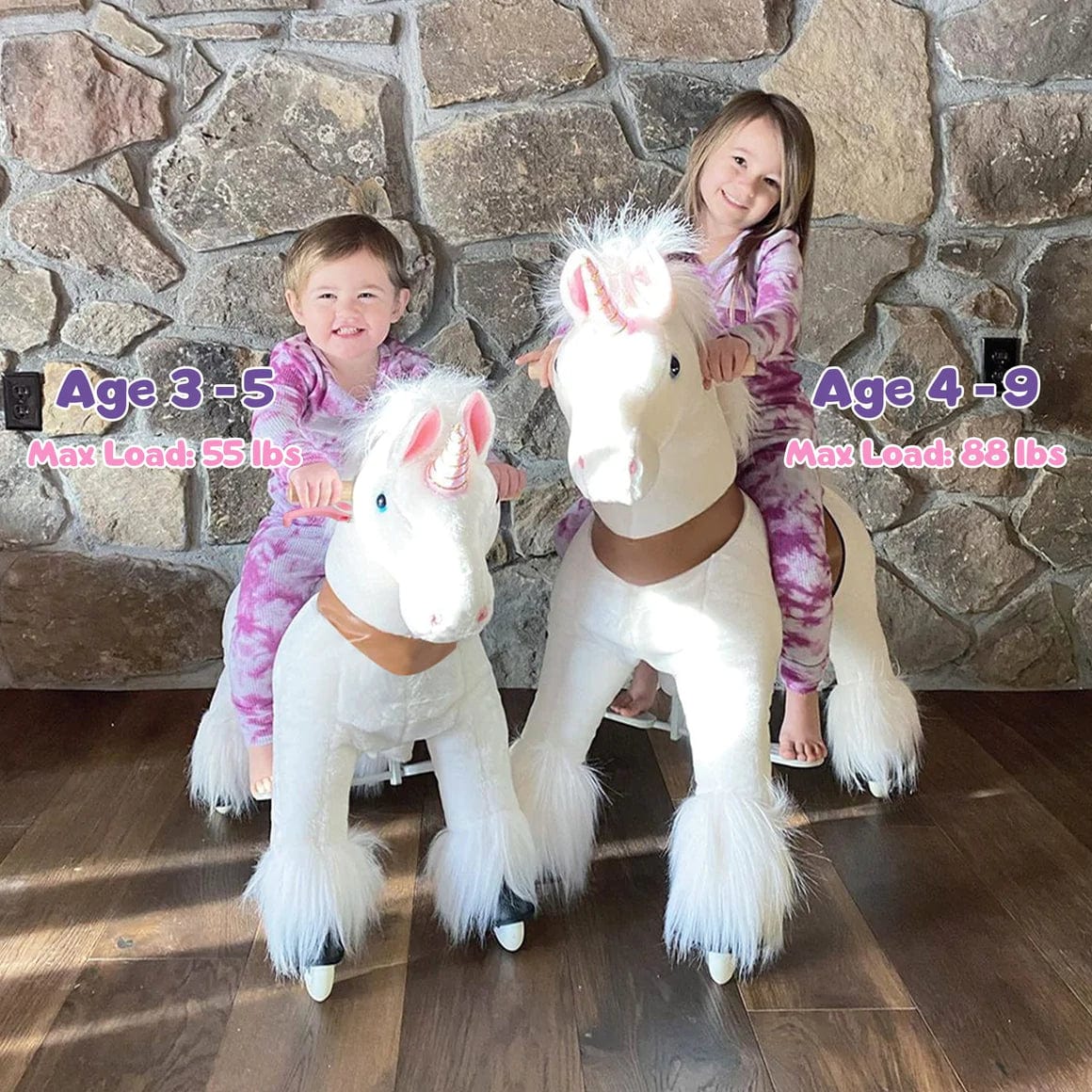 Ponycycle Ride On Toy for Kids Ages 3-5 | Interactive Rocking Horse with Wheels | Perfect for Indoor & Outdoor Play, Birthday Gifts, and Preschool Learning Activities
