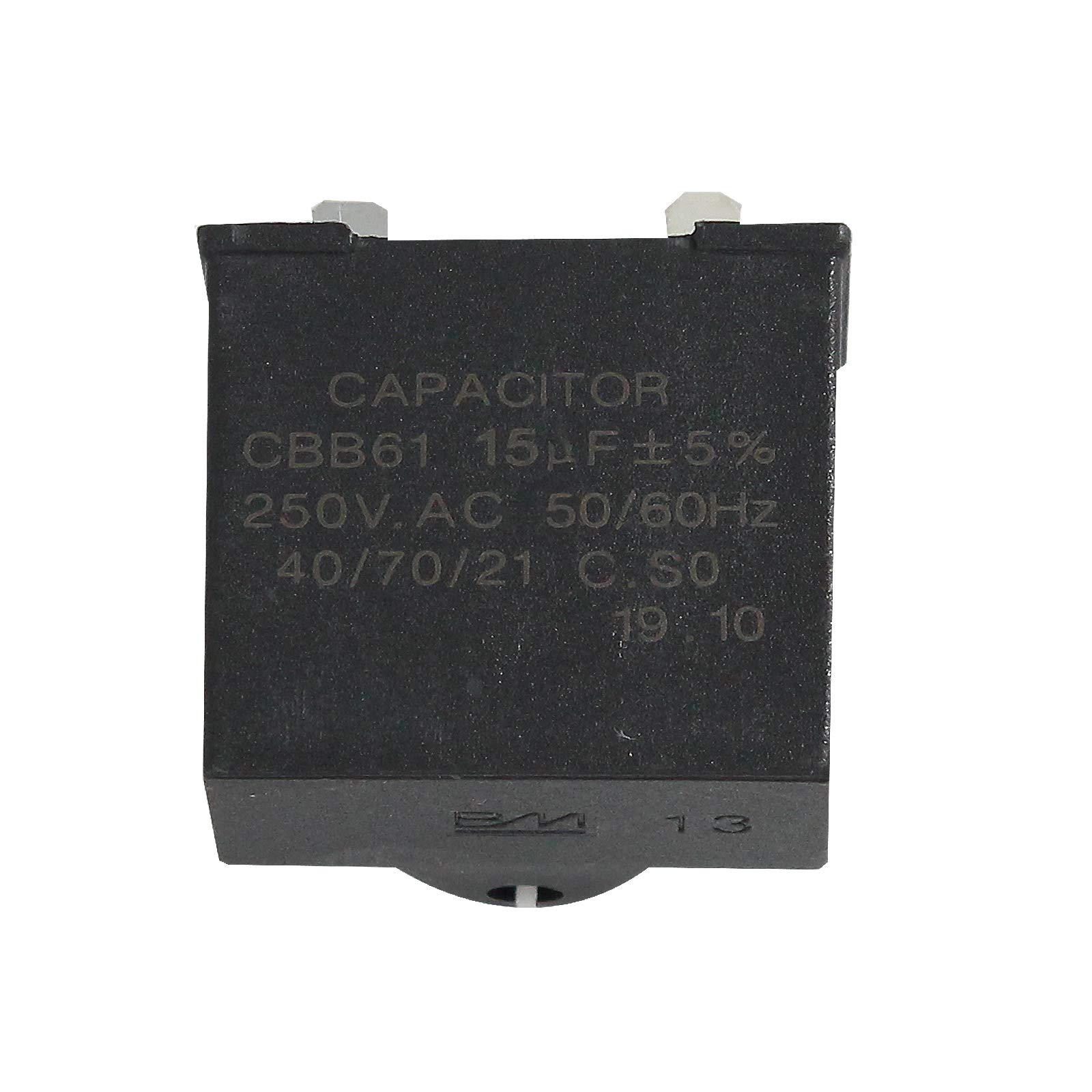 2-Pack 5304464438 Refrigerator Run Capacitor Replacement for Kenmore/Sears 253.61844104 Refrigerator - Compatible with 218909901 Compressor Run Capacitor - Perfect for Home Appliance Repair & Maintenance