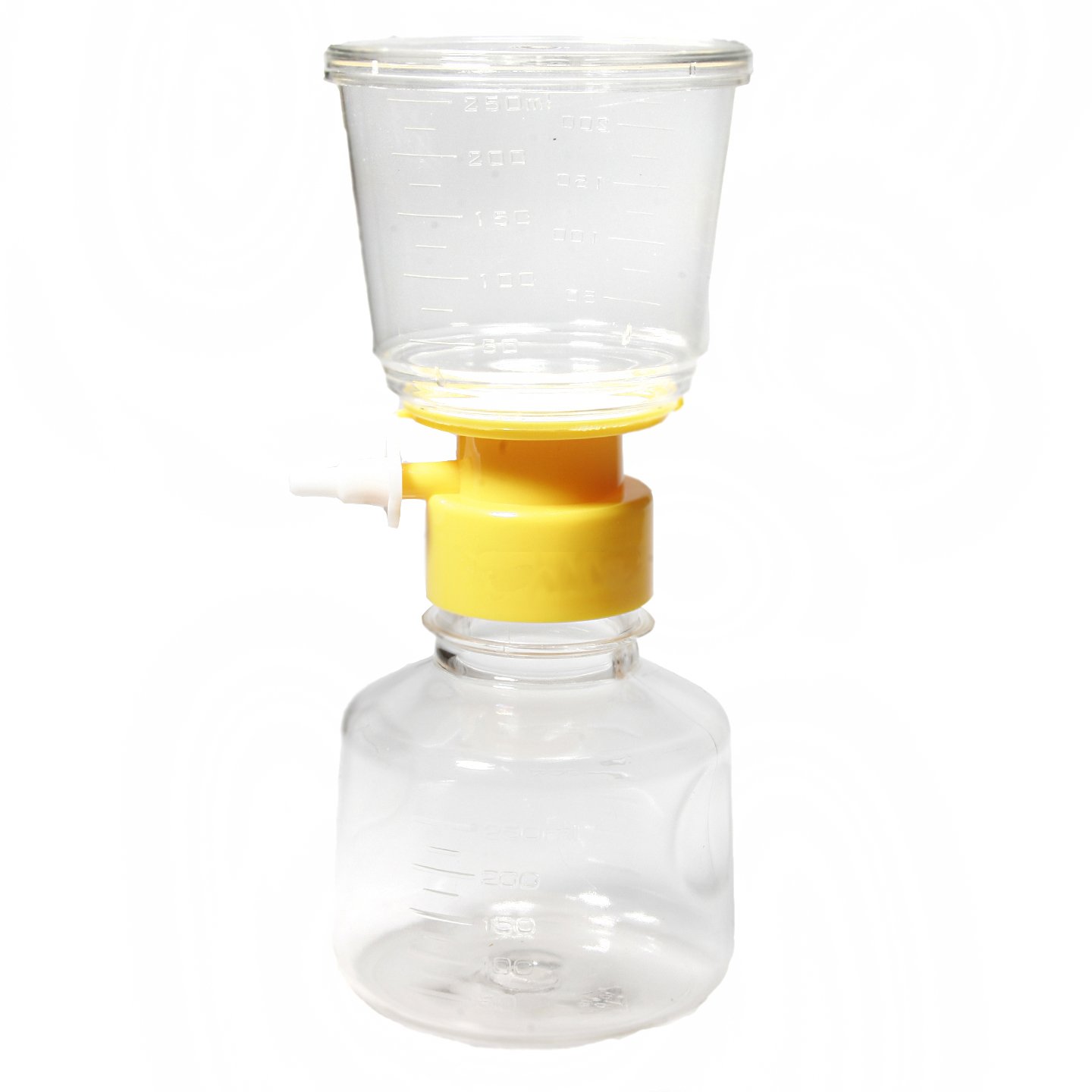 Argos BNY4550 Sterile 500mL Nylon Membrane Bottle Top Vacuum Filtration System - 0.45 Micron Pore Size (Pack of 12) for Laboratory, Pharmaceutical, and Research Applications