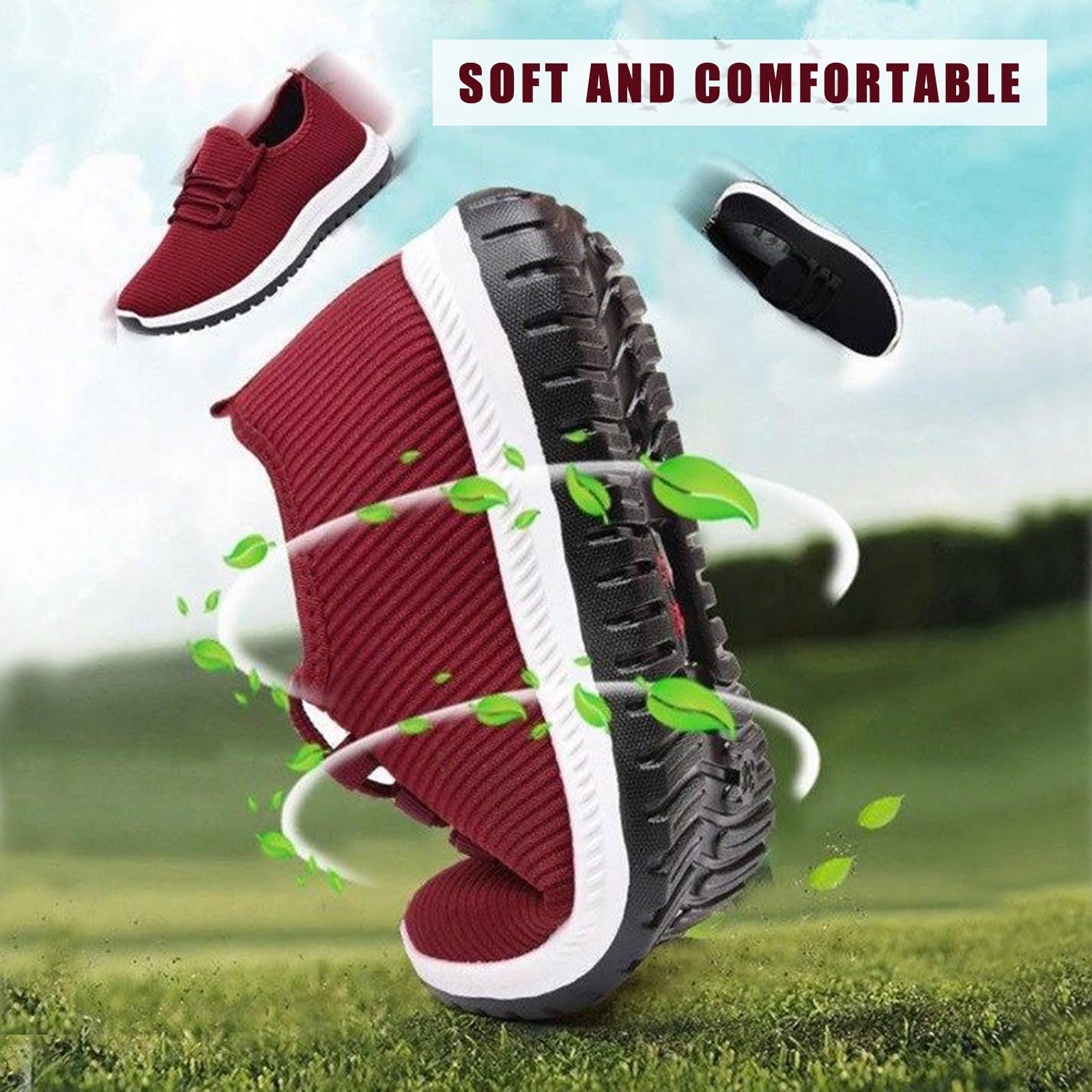 **Women's Lightweight White Hiking Shoes - Soft Comfortable Gym & Fitness Trainers for Trekking, Walking, Casual Wear - Perfect for Summer, Travel & Outdoor Adventures**