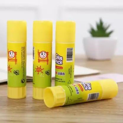ASTIKAYA Non-Toxic Clear Super Glue Sticks - 12 Pack (9g Each) for DIY Crafts, Home Decor, School Projects & Quick Repairs | Multi-Purpose Transparent Adhesive