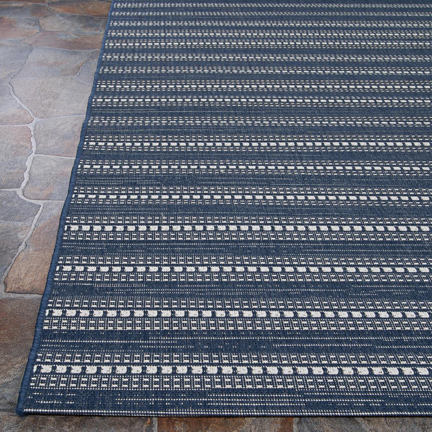 Couristan Afuera Outdoor Area Rug - Beachcomber 7'10