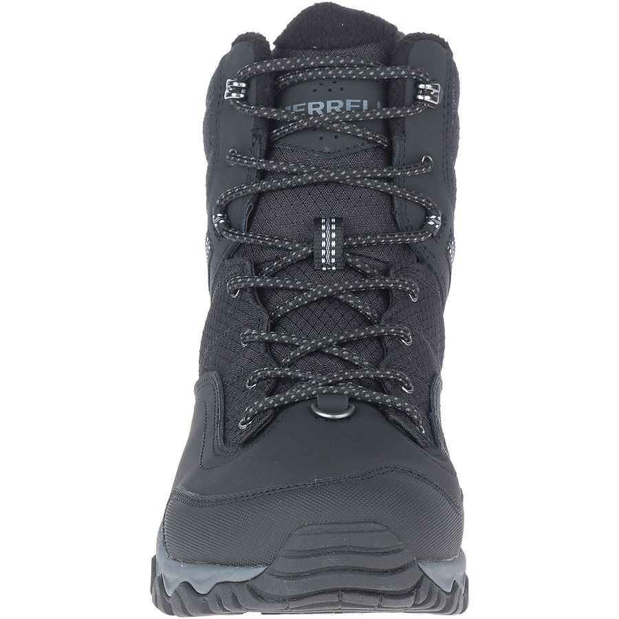 Merrell Thermo Akita Mid WP Waterproof Hiking Boots for Men - Warm Winter Snow Boots for Outdoor Trekking & Mountain Adventures