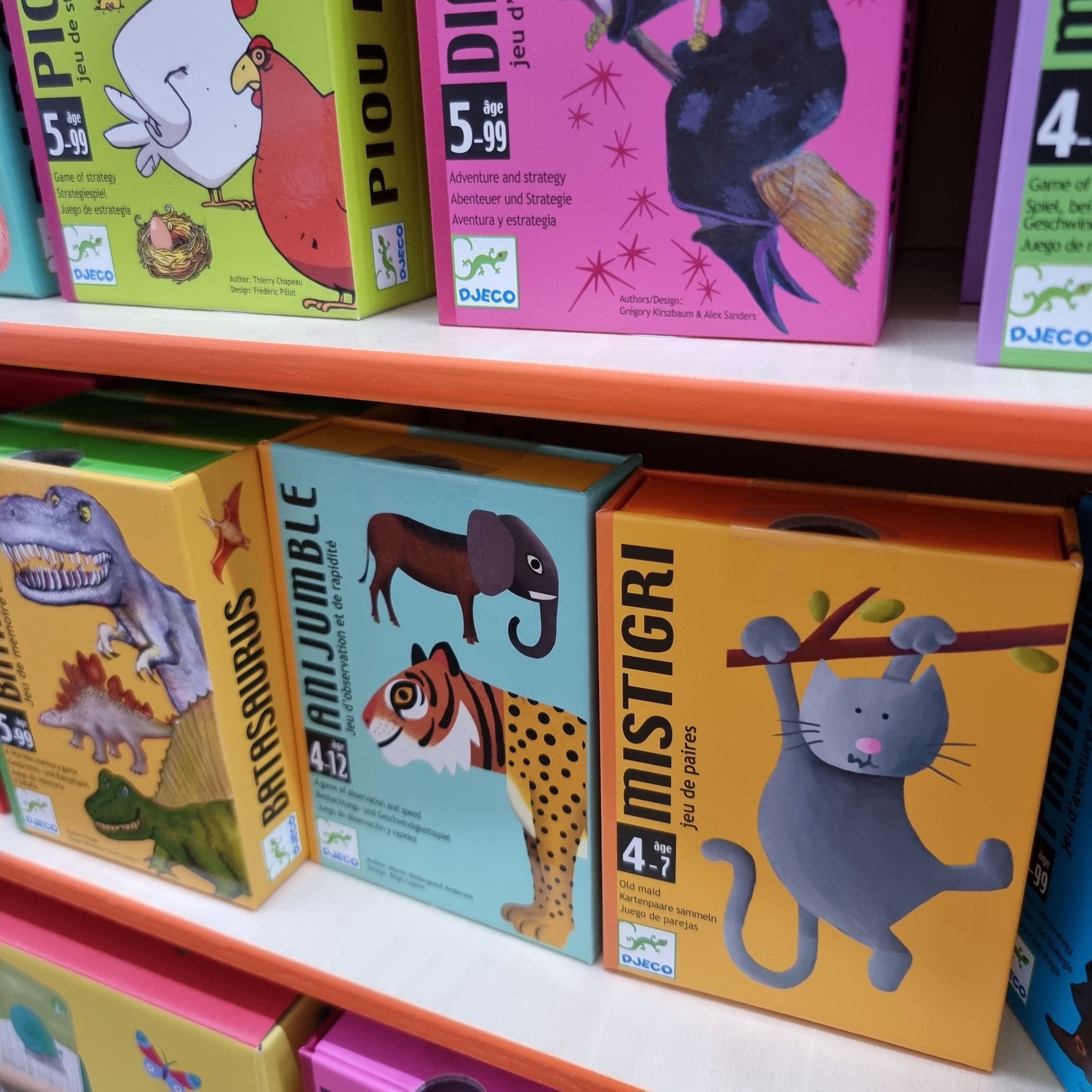 Anijumble Fun Animal Matching Card Game for Kids - Educational Memory Game by Djeco - Perfect for Family Game Night & Preschool Learning Activities
