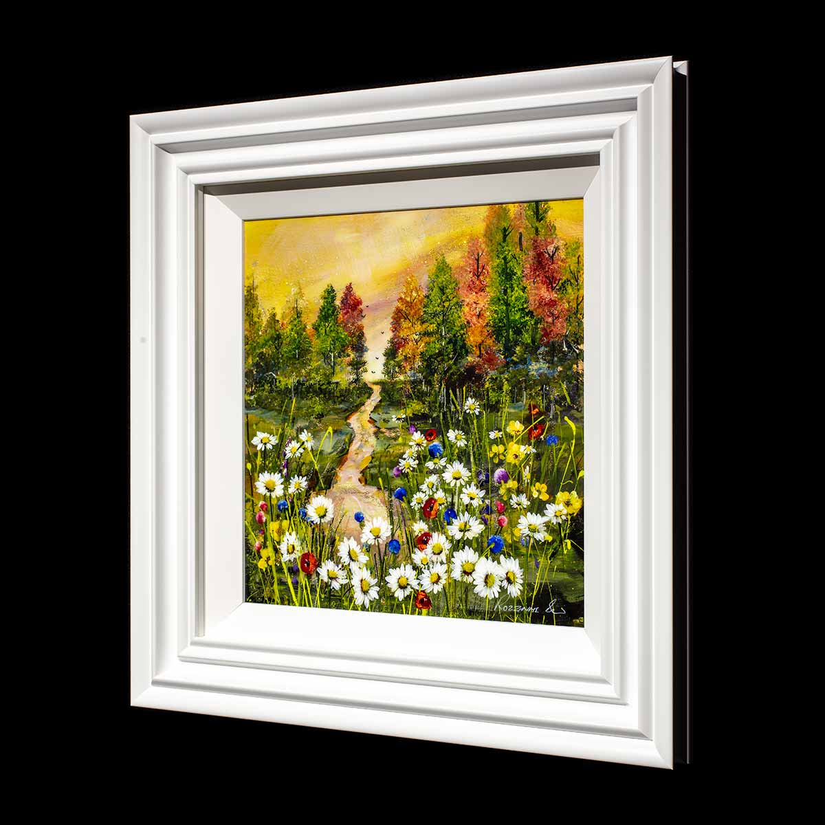 Original 'A Long Walk II' Painting - Handmade Artwork for Home & Office Decor | Perfect for Living Rooms, Bedrooms & Gifts