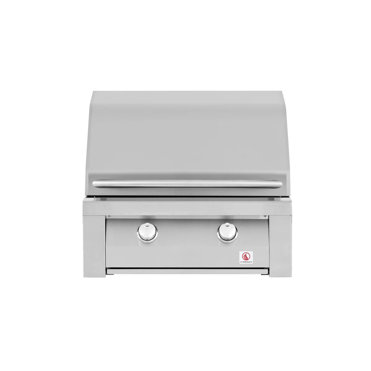 Summerset Resort 30-Inch 2-Burner Built-In Natural Gas Grill for Outdoor Kitchen & Backyard BBQ Parties