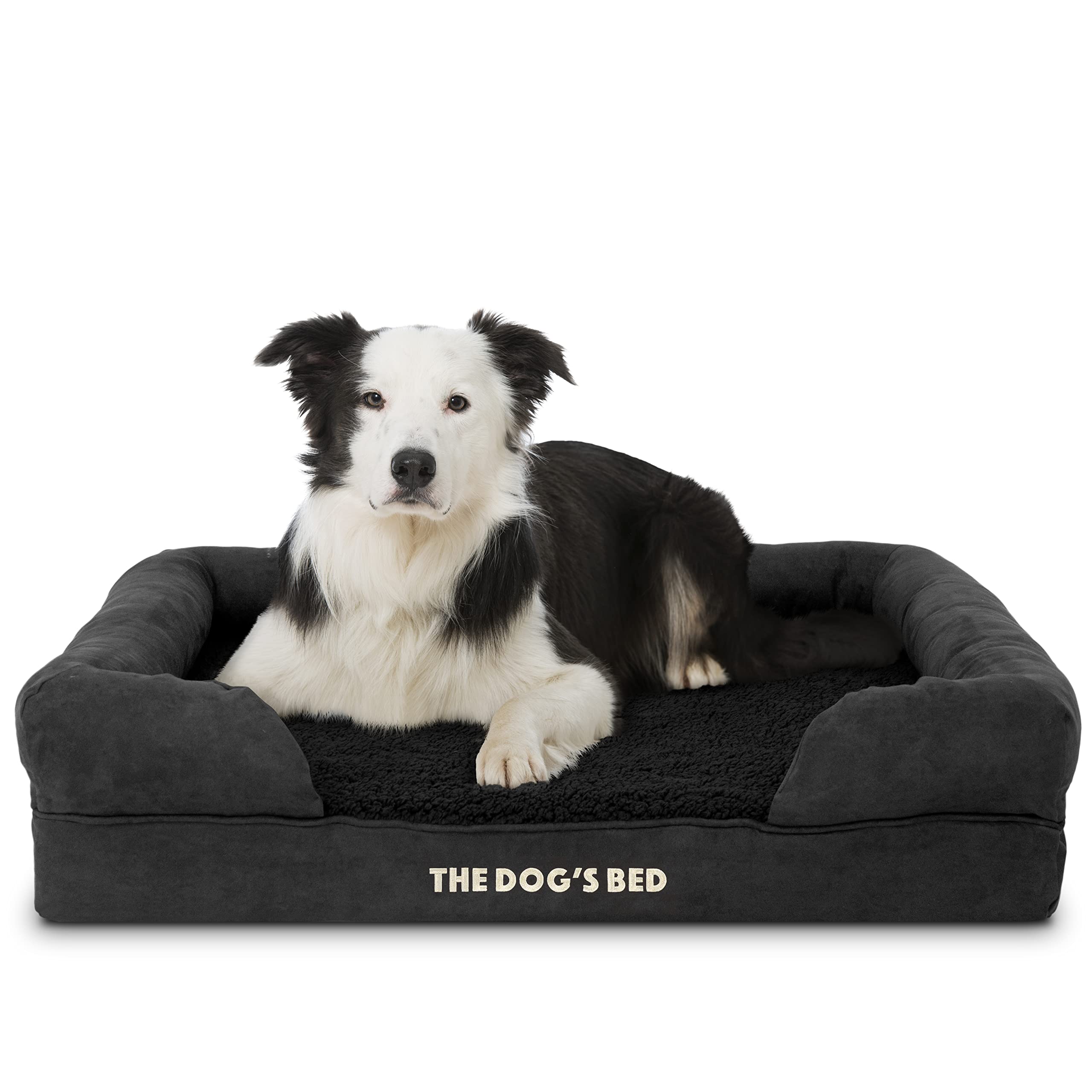Large Memory Foam Dog Bed for Arthritis & Hip Relief - Waterproof Washable Cover - Perfect for Post-Surgery Recovery & Joint Pain