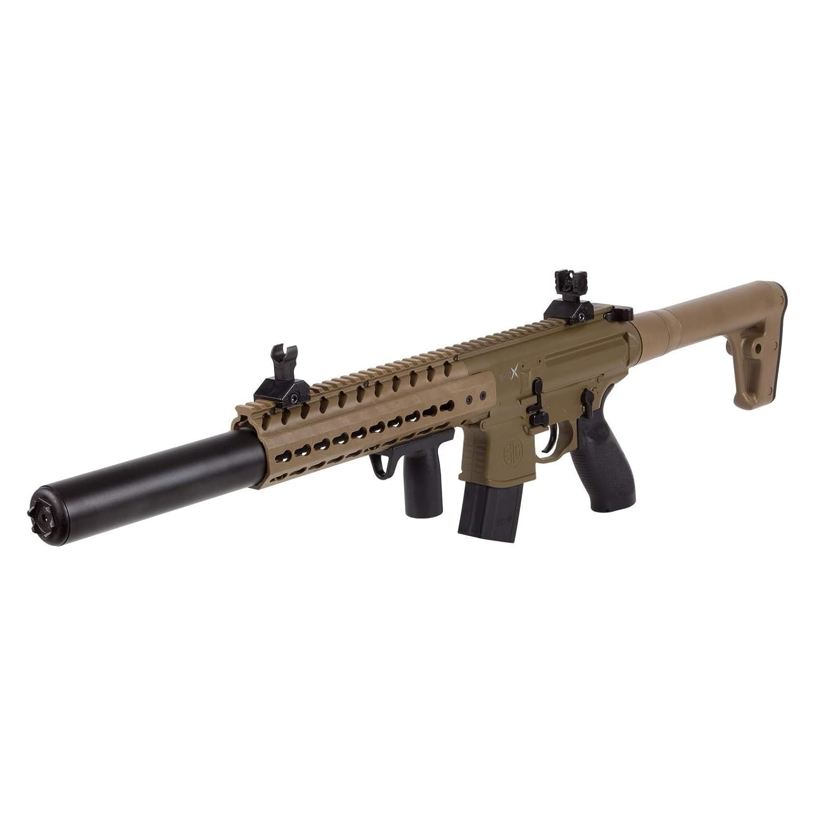 Sig Sauer MCX CO2 Air Rifle - .177 Caliber Pellet Gun for Target Shooting & Hunting | Realistic Tactical Training & Outdoor Sports Use