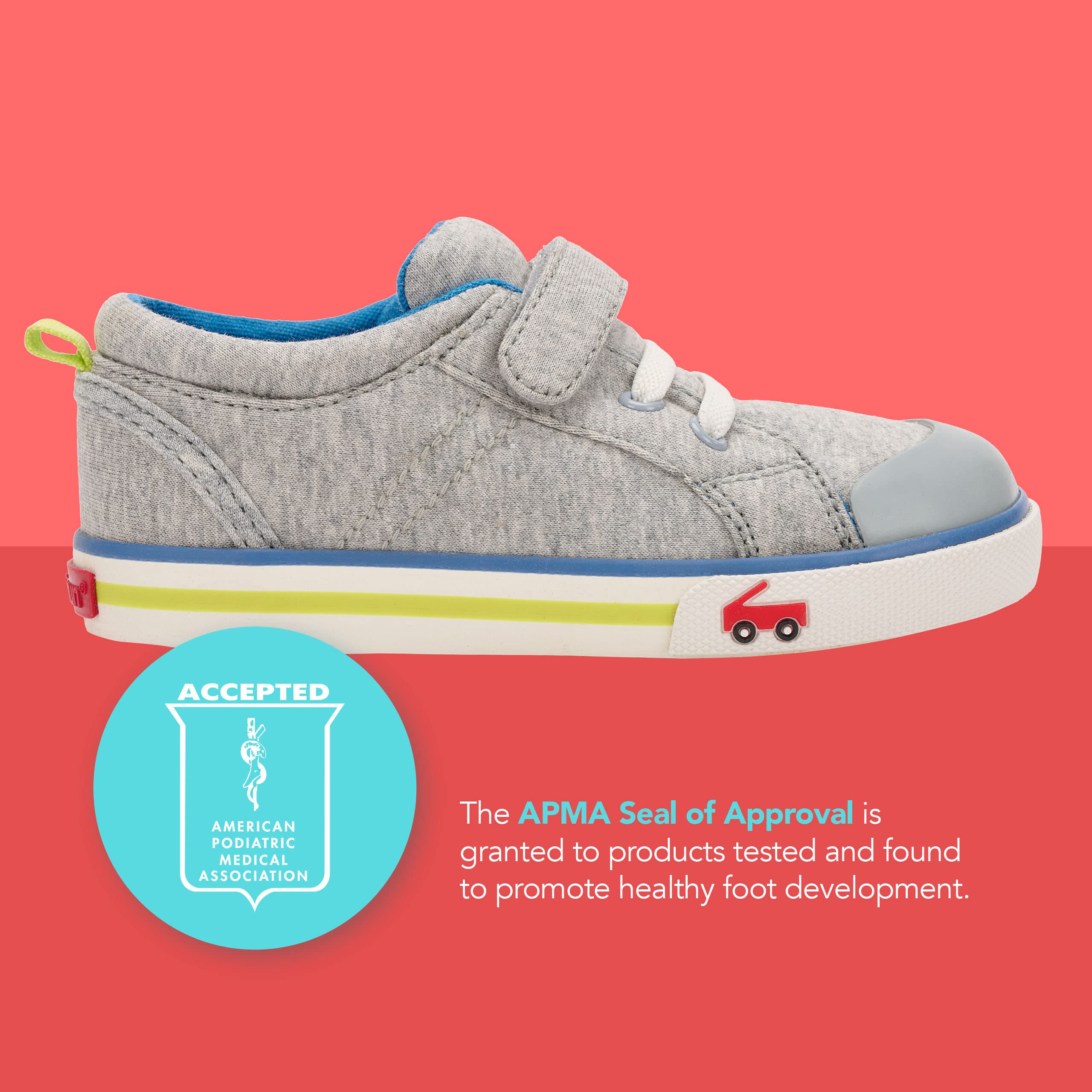 See Kai Run Tanner Sneakers for Kids - Comfortable & Stylish Toddler Shoes for School, Play & Everyday Wear