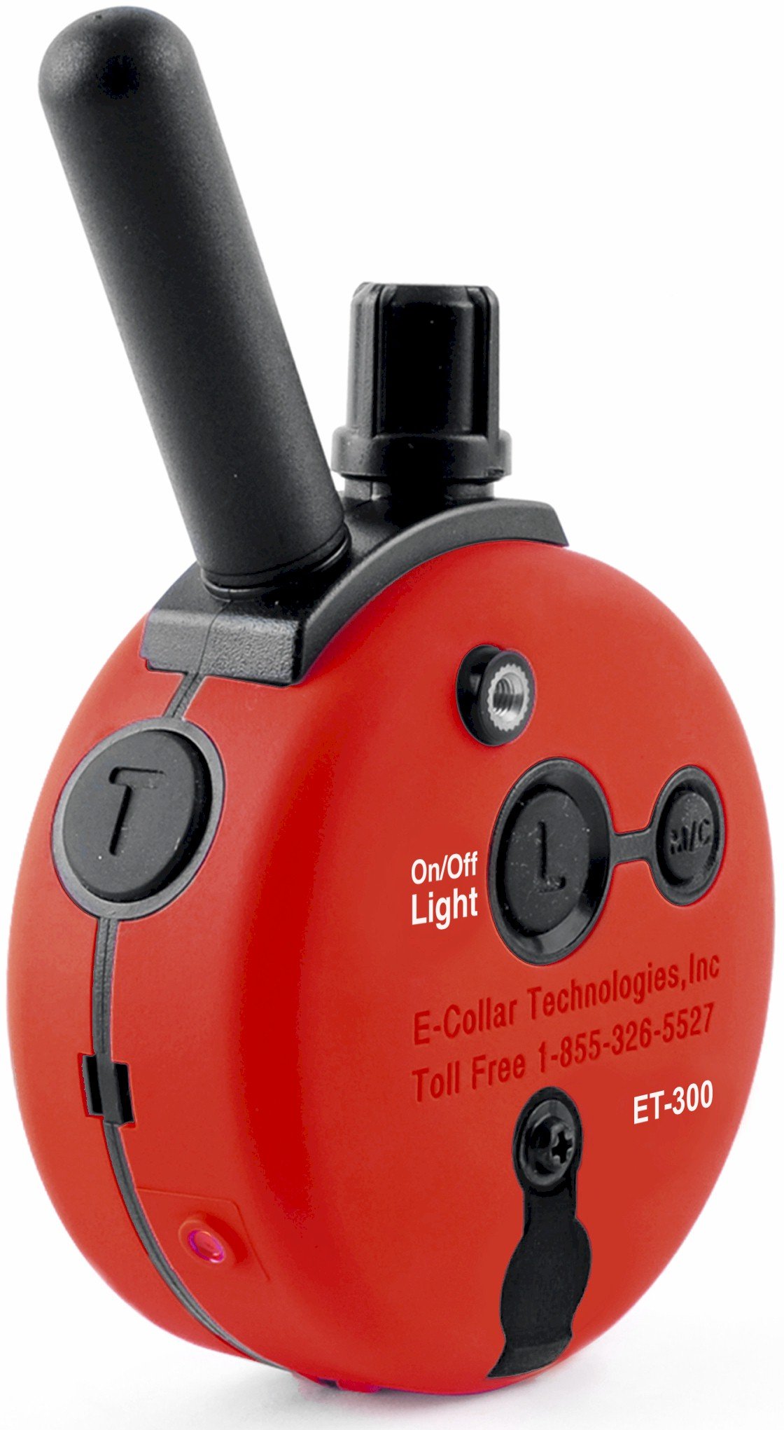 Educator 1/2 Mile Remote Dog Training Collar - 100-Level Humane Vibration & Tone, Waterproof & Odorproof Biothane, Rechargeable with Night Light - Service Dog Approved (Red, 1 Dog) - Perfect for Obedience Training, Behavior Correction & Outdoor Adventures