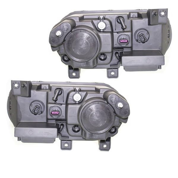 2008-2014 Dodge Challenger Headlight Assembly - Left Side HID Compatible Replacement (No Bulb or Ballast) - Perfect for Night Driving & Car Restoration Projects
