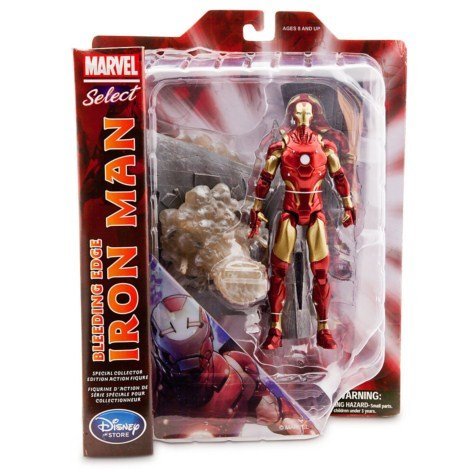 Diamond Select Toys Marvel Select Limited Edition Bleeding Edge Iron Man Action Figure - Collectible Superhero Toy for Display & Gifts