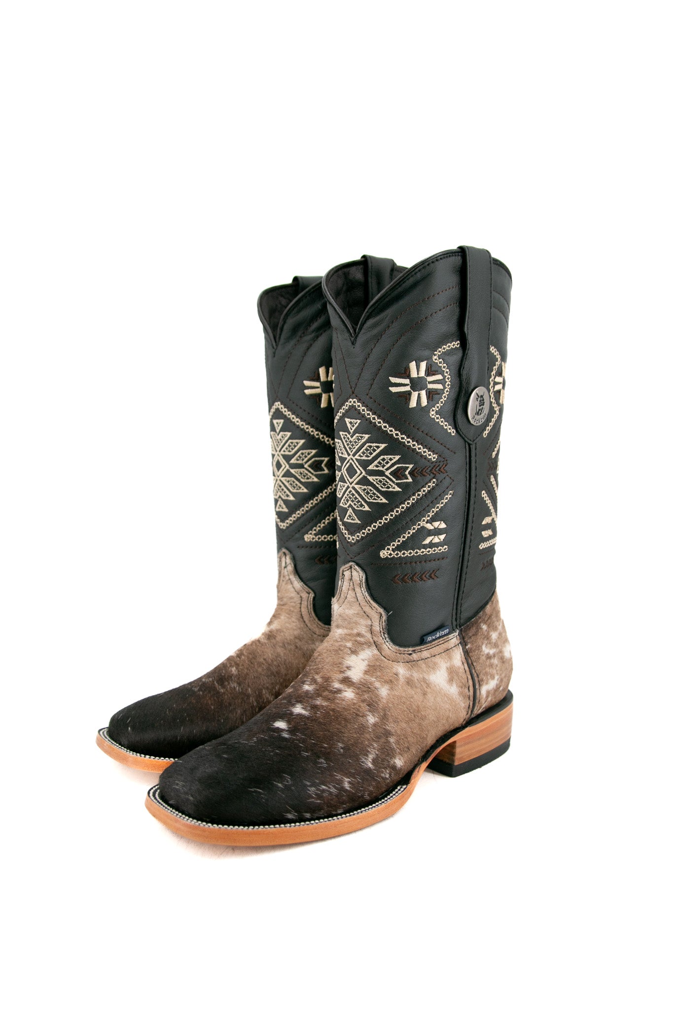 Authentic Women's Cowhide Cowgirl Boots Size 8.5 - Western Style Riding Boots for Country Fashion | Perfect for Rodeo, Line Dancing & Outdoor Adventures