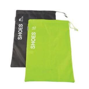 Waterproof Travel Shoe Bags (Pack of 2) - Lightweight & Reusable Shoe Organizers for Suitcases, Gym, Sports & Vacation - Perfect for Sneakers, Heels & Sandals
