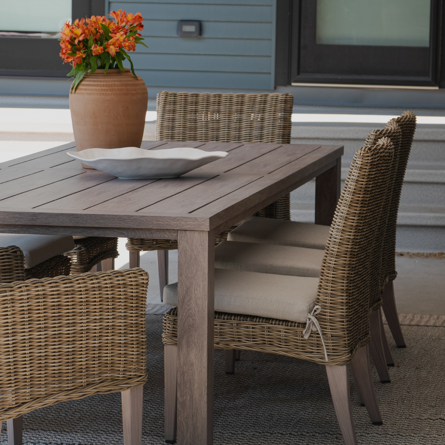 Creemore 44X96 Dining Table - Modern Large Farmhouse Table for Kitchen & Dining Room - Perfect for Family Gatherings & Entertaining Guests