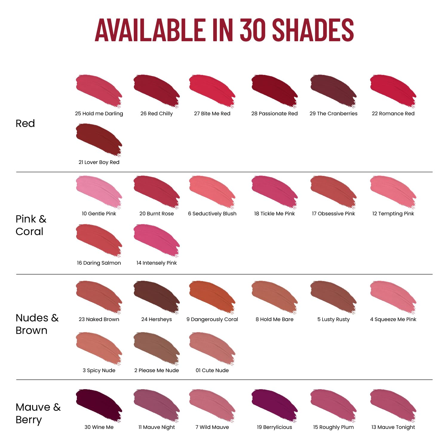 Swiss Beauty Hold Me Matte Liquid Lipstick - Long Lasting 12 Hours, Non-Transfer, Waterproof & Hydrating Lipstick in Cute Nude (4.5ml) | Perfect for Daily Wear, Parties & Special Occasions