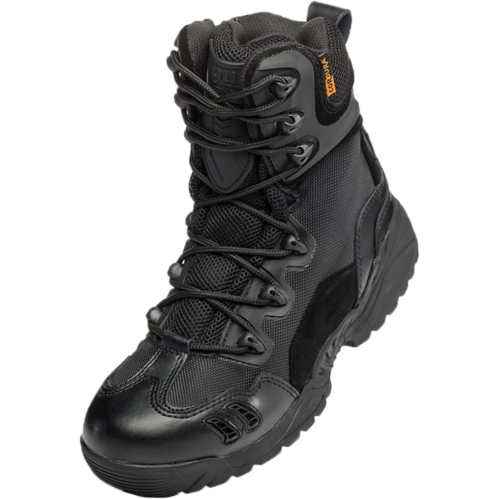 Men's Lightweight High Rise Trekking Boots - Anti-Slip Ankle Hiking Shoes for Walking, Backpacking & Camping | Waterproof Outdoor Boots for Travel, Biking & Mountain Climbing