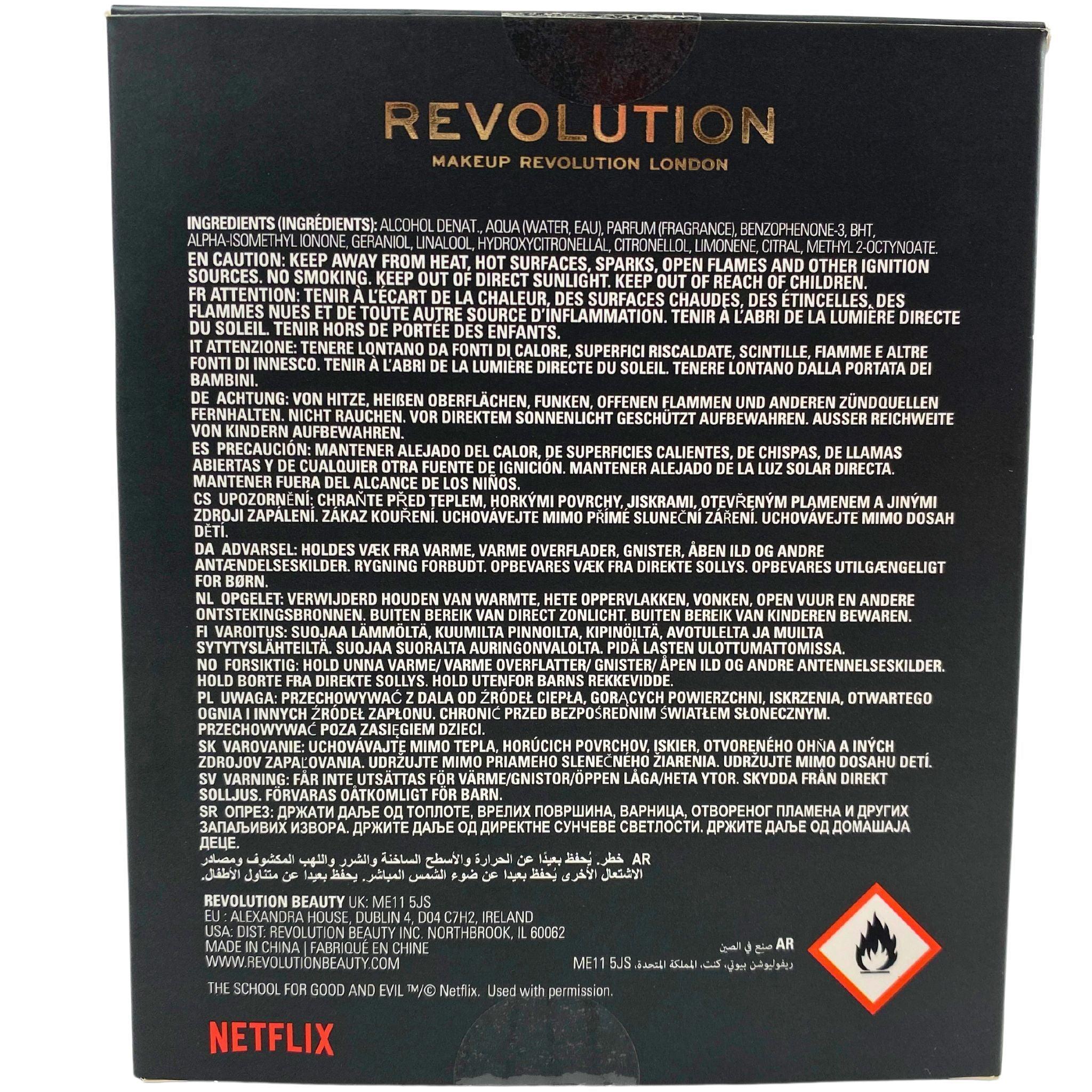Revolution X The School for Good and Evil 'Back Off This Is My Happy Ending' Eau De Toilette 3.38oz (12 Pack) - Perfect for Gift Sets, Cosplay Events, and Fantasy Lovers