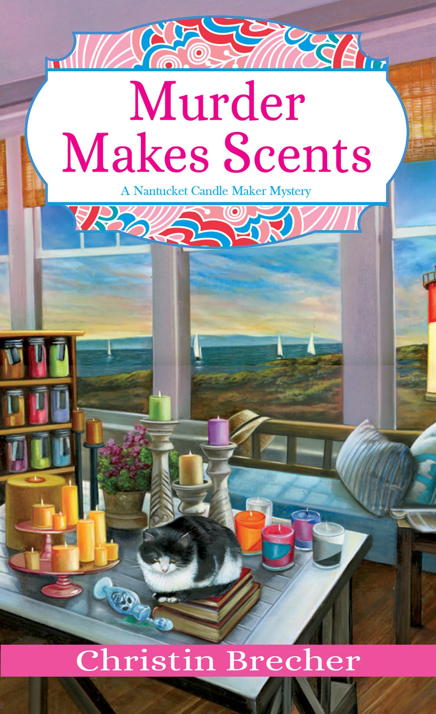 Murder Makes Scents - Nantucket Candle Maker Mystery Book | Cozy Mystery Novel for Adults | Perfect for Beach Reading & Book Club Discussions