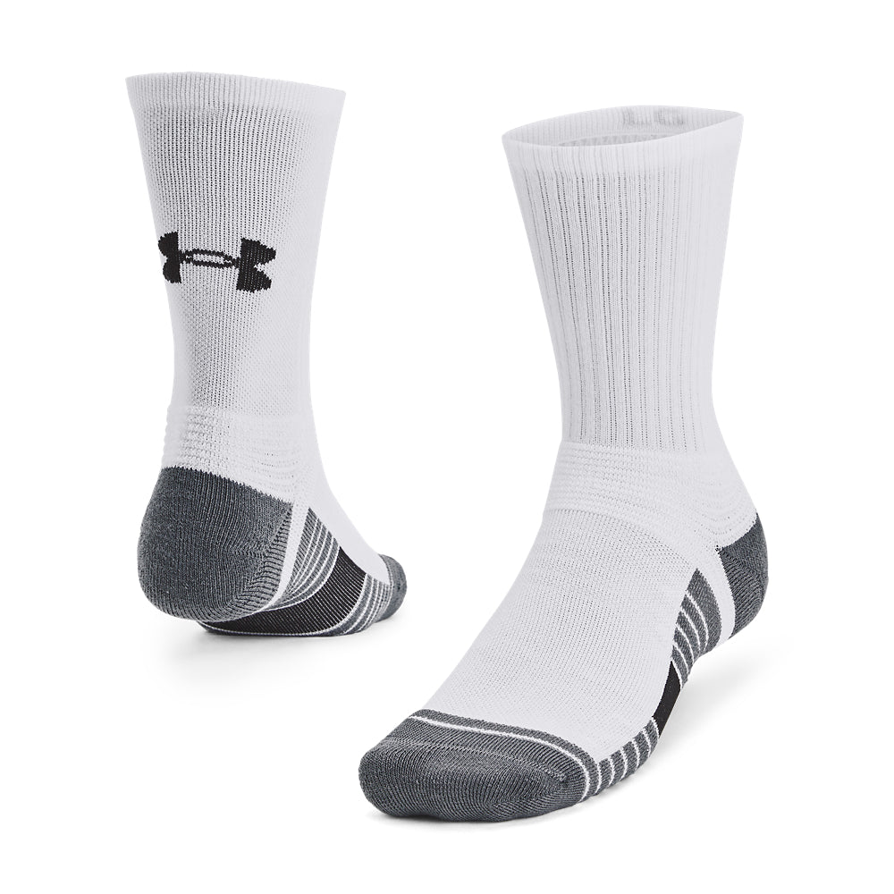 Men's & Women's Under Armour Team Crew Socks - Moisture-Wicking Athletic Socks for Running, Basketball & Workouts