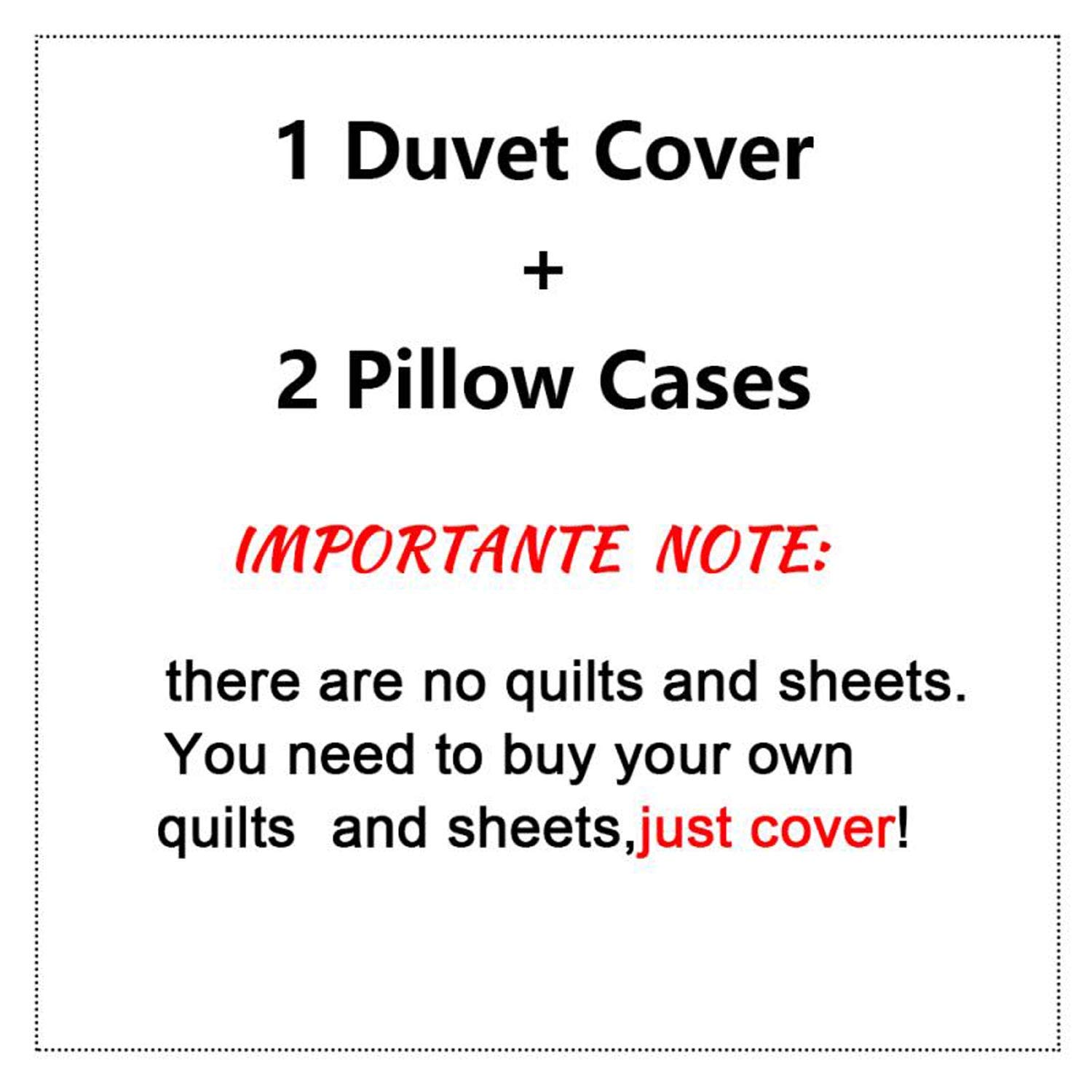 AILONEN Sloth Bedding Set Queen Size - Cartoon Sloth Duvet Cover Set for Kids, Girls & Boys - 3 Piece Bedding with 1 Quilt Cover & 2 Pillowcases - Soft Printed Sloth Pattern - Perfect for Kids' Room, Nursery Decor & Cozy Sleepovers