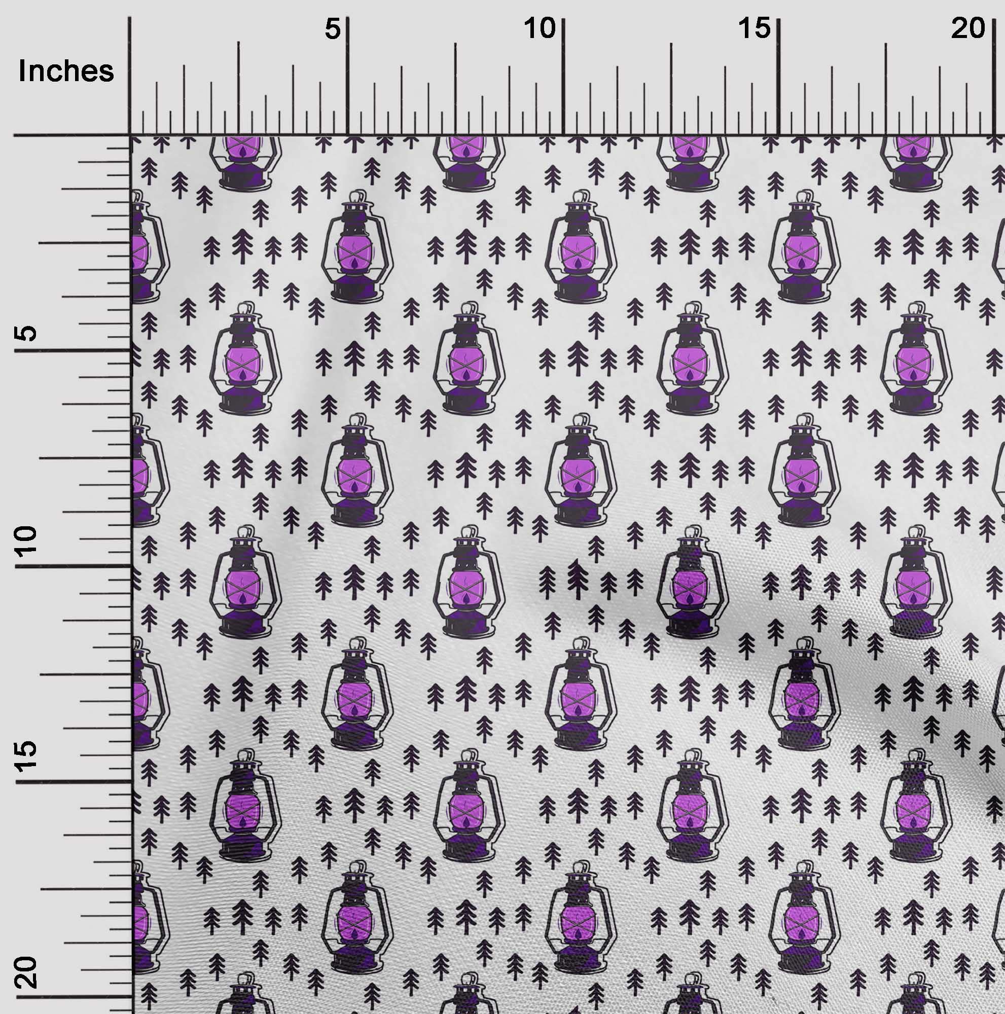 Premium 100% Cotton Cambric Purple Fabric - 56 Inch Wide by the Yard for Halloween Lamps, Sewing & Craft Projects | Perfect for DIY Costumes, Home Decor & Quilting