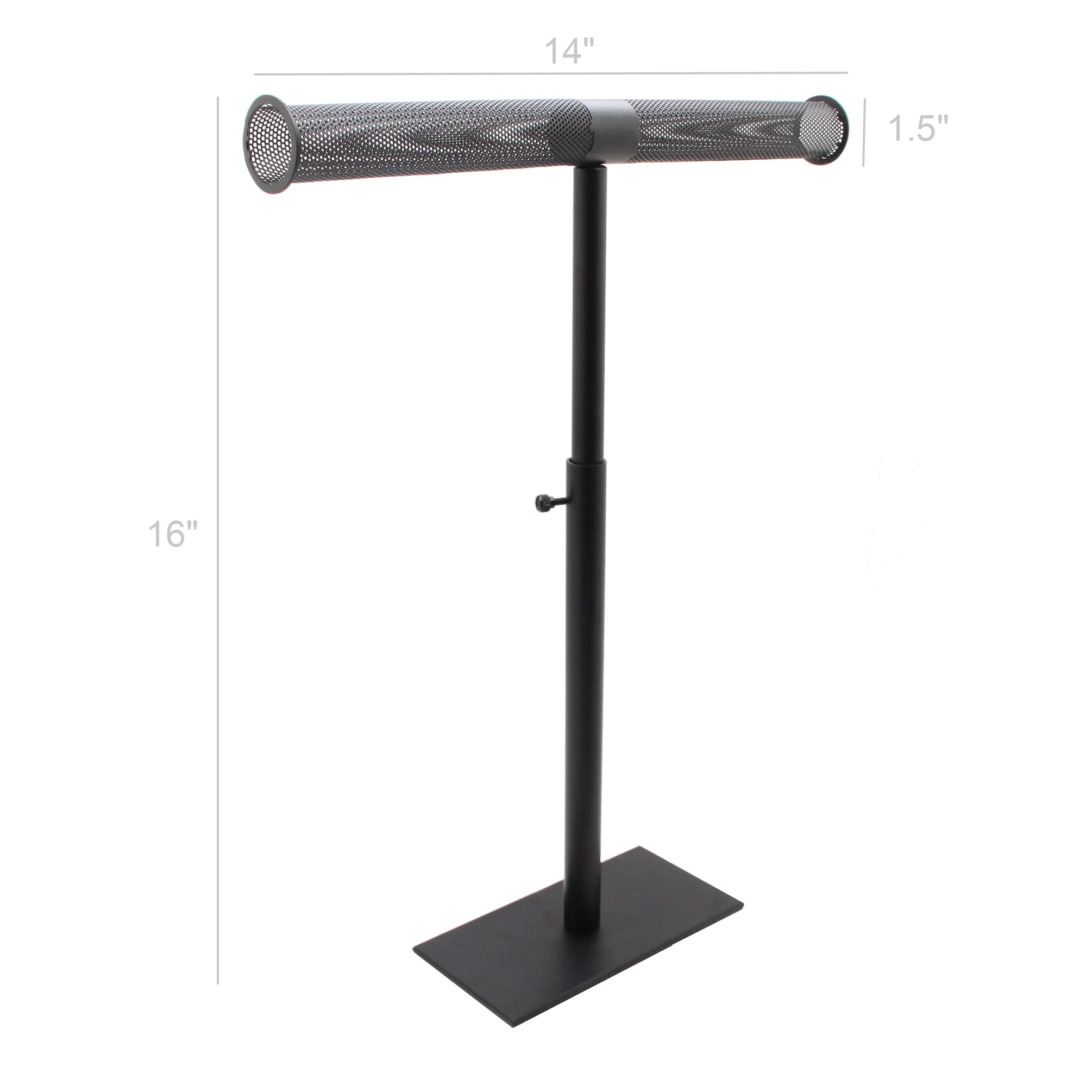 FixtureDisplays® Set of 3 Adjustable Jewelry Display Stands - 14.3
