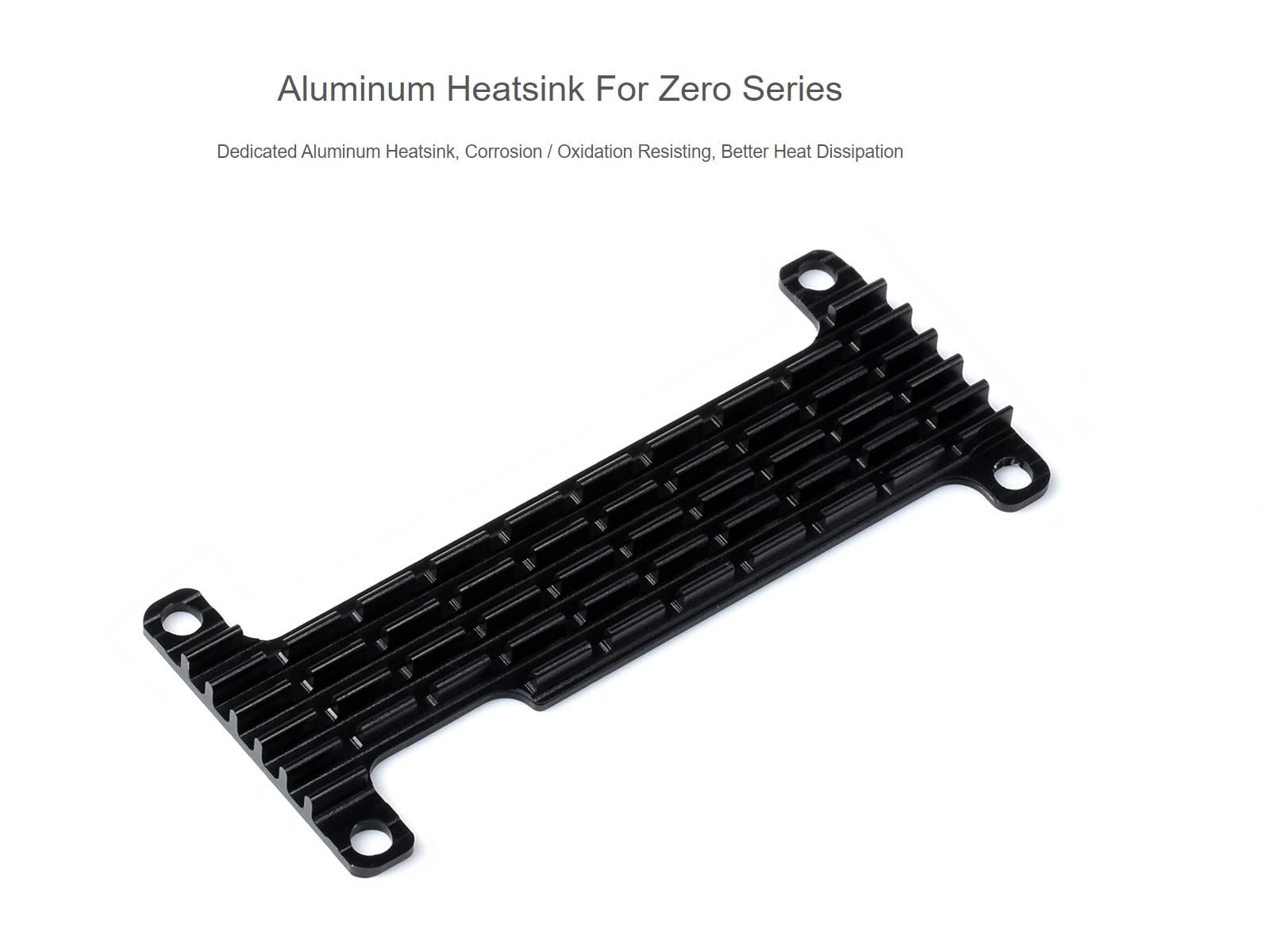 High-Performance Aluminum Heatsink Cooler with Thermal Tapes for Raspberry Pi Zero 2 W & Zero - Perfect for DIY Electronics, Gaming Consoles & IoT Projects