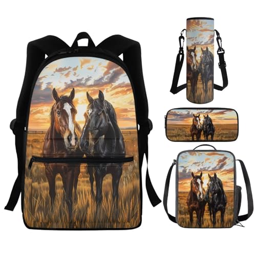 Sunset Horse