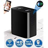 1080P HD Hidden Spy Camera Charger - WiFi Nanny Cam with Remote Viewing & Motion Detection, Indoor Security Camera for Home, Office, Baby Monitor (No Audio) - Perfect for Power Strip Discreet Surveillance