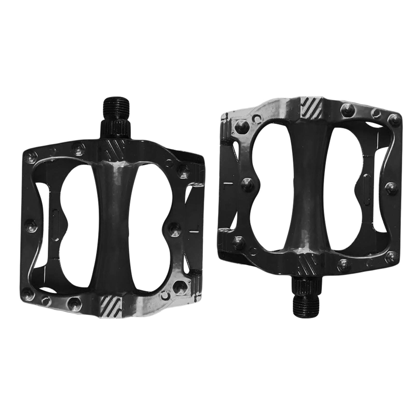 LINASHI Aluminum Bike Pedals - 1 Pair Colorful Mountain & Road Bike Pedals for Fixed Gear Cycling - Durable Bicycle Parts for Commuting, Training & Outdoor Adventures