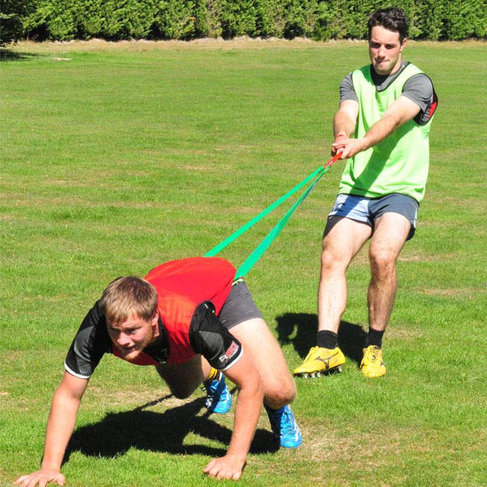 XLR8 Strength Resistance Band Level 4 - Heavy Duty Green Exercise Band (3.3cm/1.3in Width) for CrossFit, Home Workouts & Physical Therapy