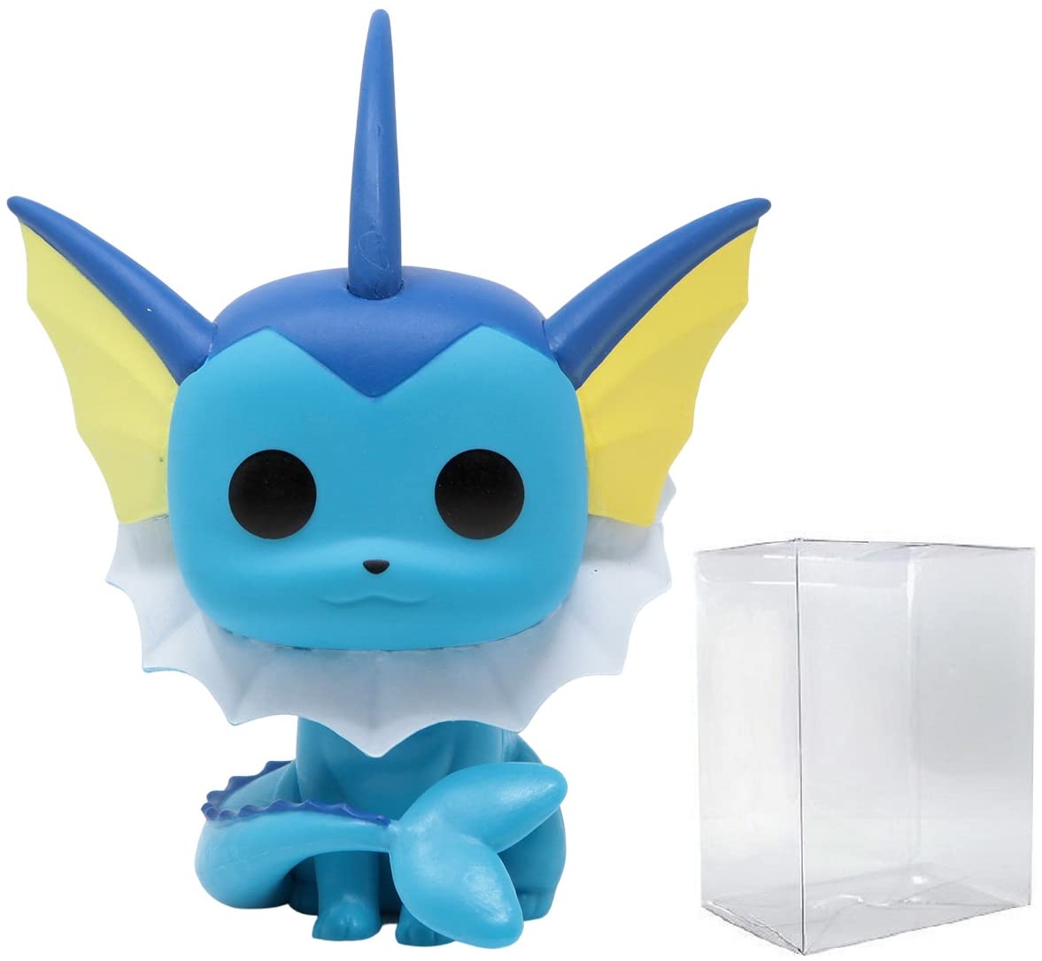 Pokemon Vaporeon Pop! Vinyl Figure with Pop Box Protector Case - Funko Pop Collectible for Pokemon Fans | Perfect for Display, Gifts & Anime Collections