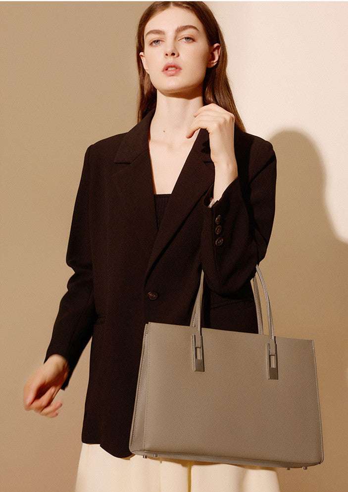 Stylish Multi-Functional Commuting Tote Bag for Women & Men - Waterproof Work Laptop Bag with USB Charging Port - Perfect for Office, Travel, Gym & Daily Use