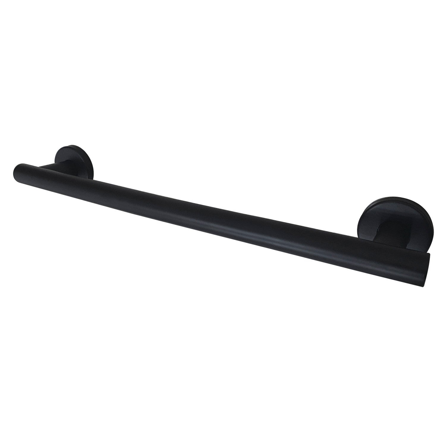 Berwyn Thrive In Place GBS1424CS0 24-Inch Stainless Steel Grab Bar, 1-1/4 Inch O.D., Matte Black - Bathroom Safety & Accessibility for Seniors & Disabled