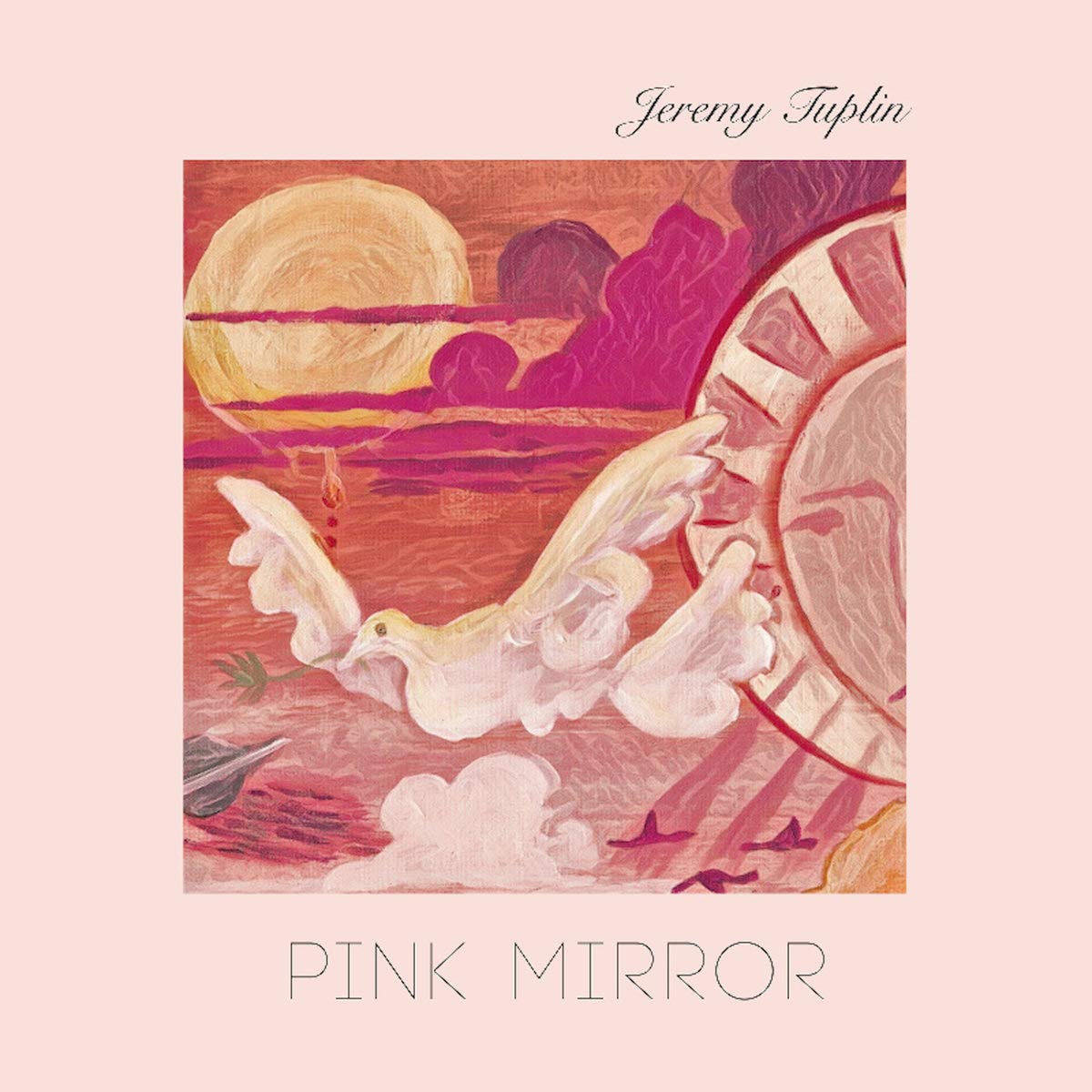 Pink Vanity Mirror with LED Lights - 10x Magnification, Touch Control, Adjustable Brightness for Makeup, Skincare & Dressing Table | Perfect for Home, Salon & Travel