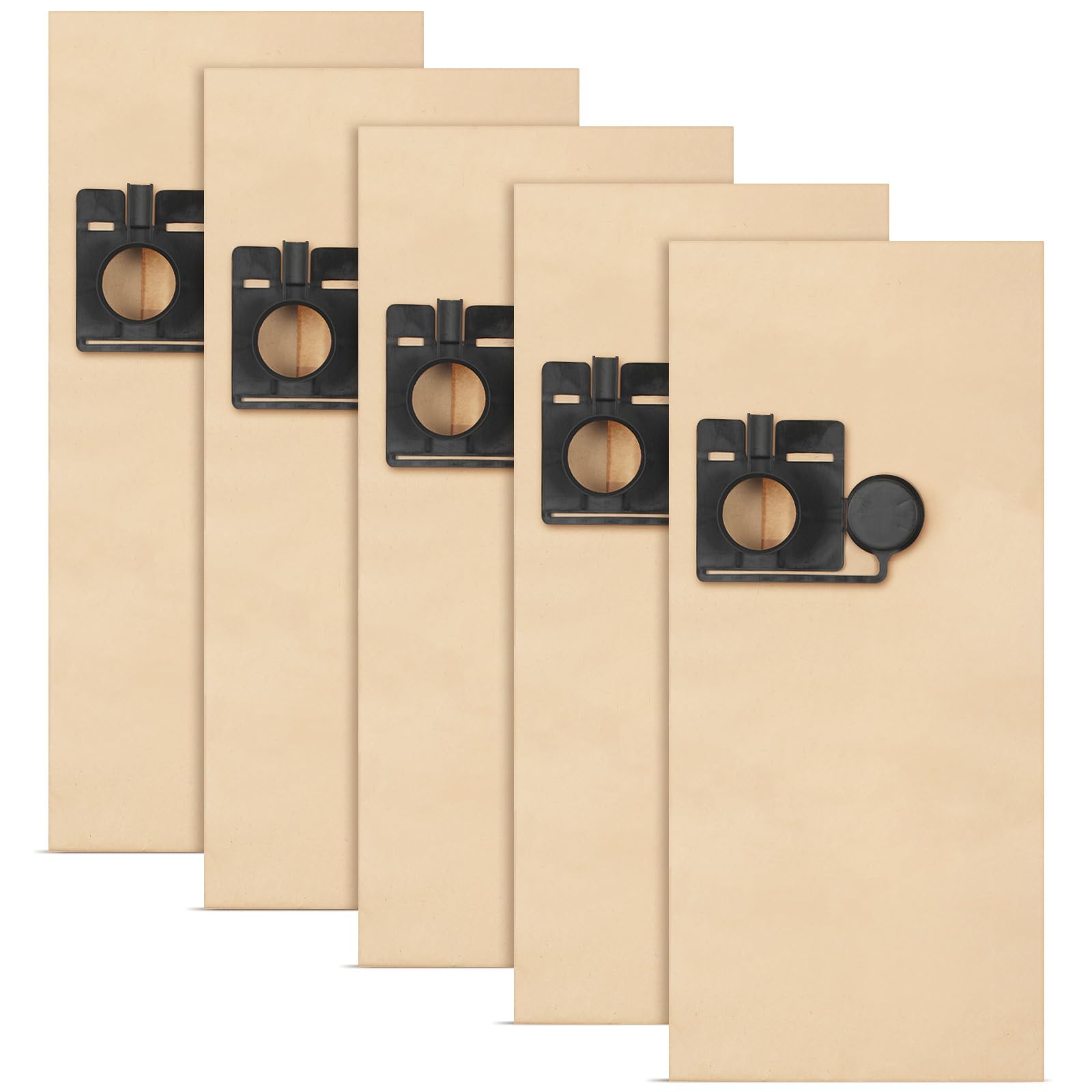 5-Pack Tondiamo Vacuum Cleaner Bags - Compatible with Festool 452970 & CT 22 Dust Extractor - Replacement Filter Bags for Efficient Dust Collection - Perfect for Woodworking, Construction, and Workshop Cleaning