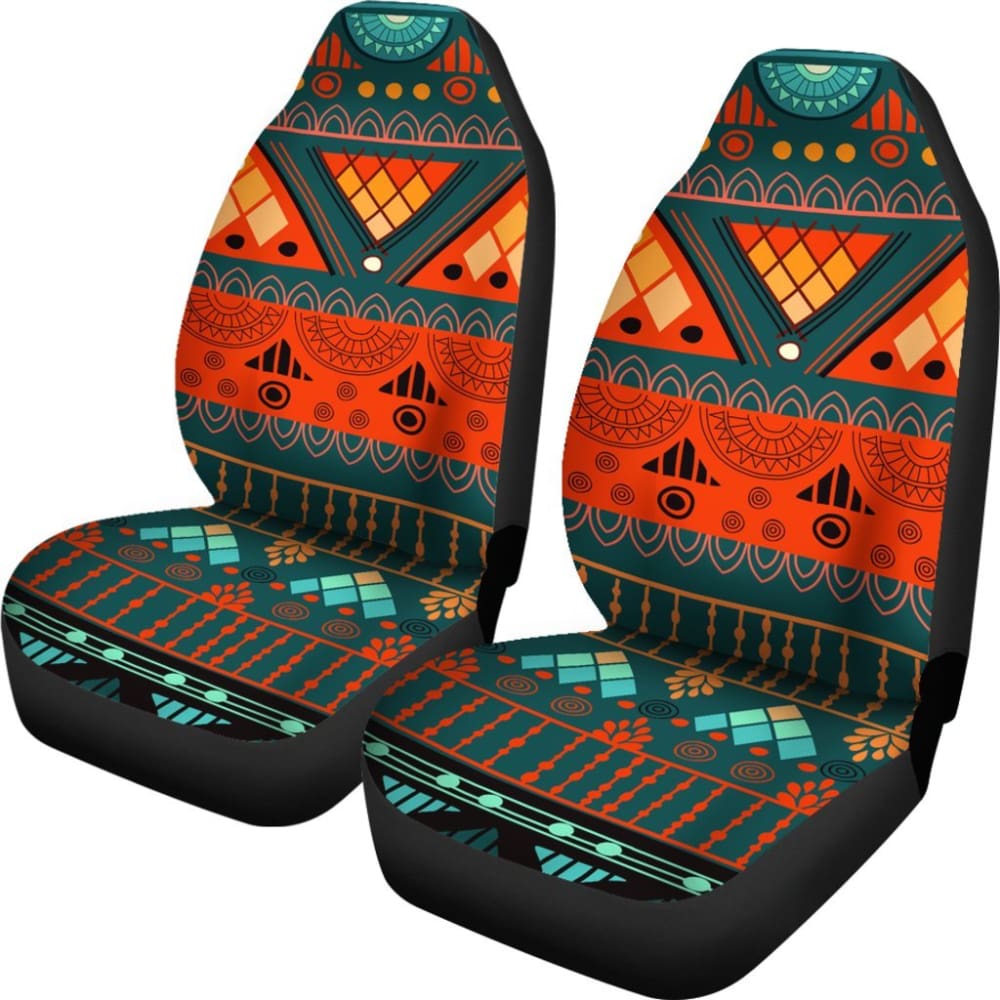 Premium Aztec Car Seat Covers - Universal Fit for Cars, Trucks & SUVs - Stylish & Durable Interior Protection - Perfect for Daily Commute, Road Trips & Off-Road Adventures