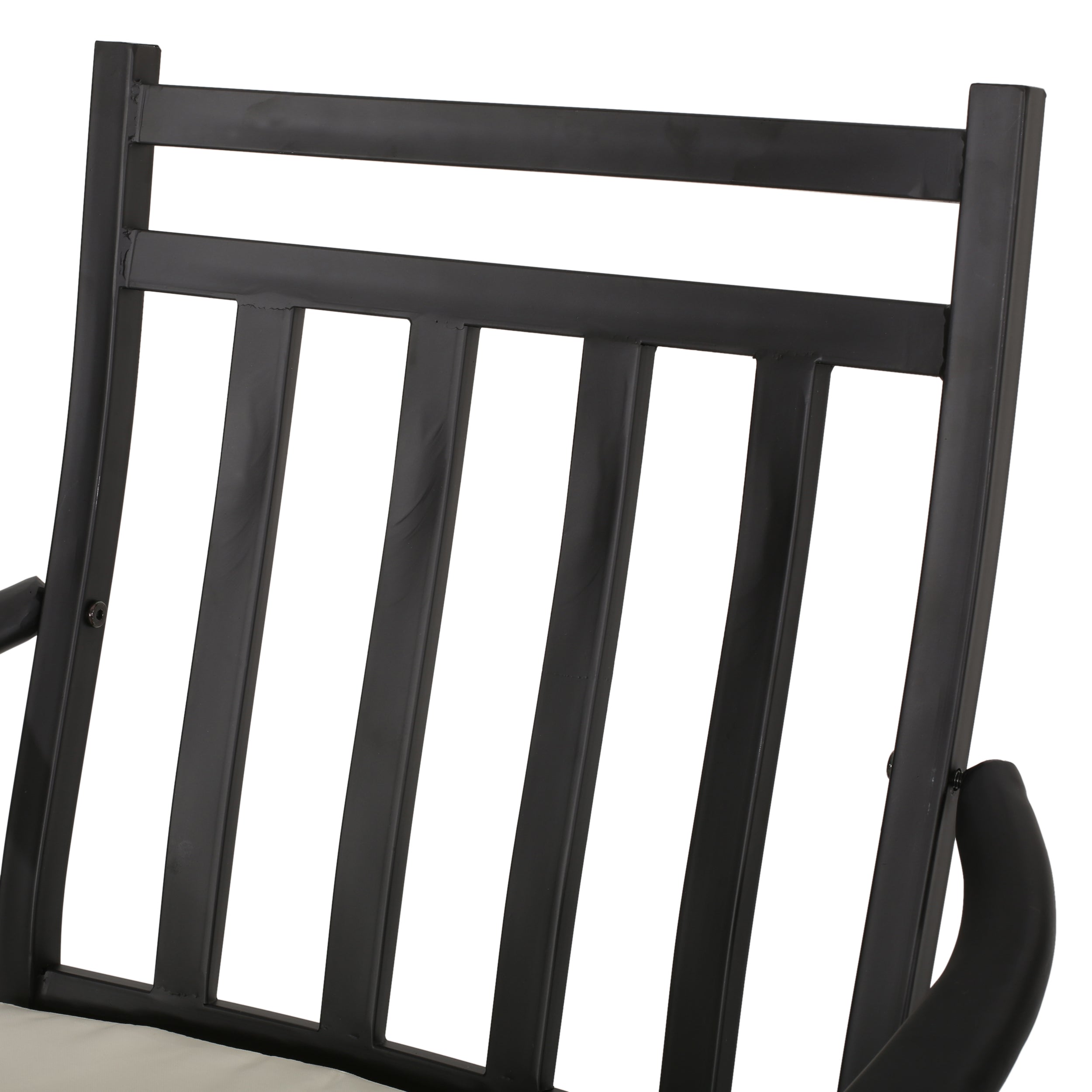 DELMAR Modern Dining Chair - Sturdy Wooden Kitchen Chair with Upholstered Seat - Comfortable & Stylish for Dining Room, Kitchen, or Breakfast Nook