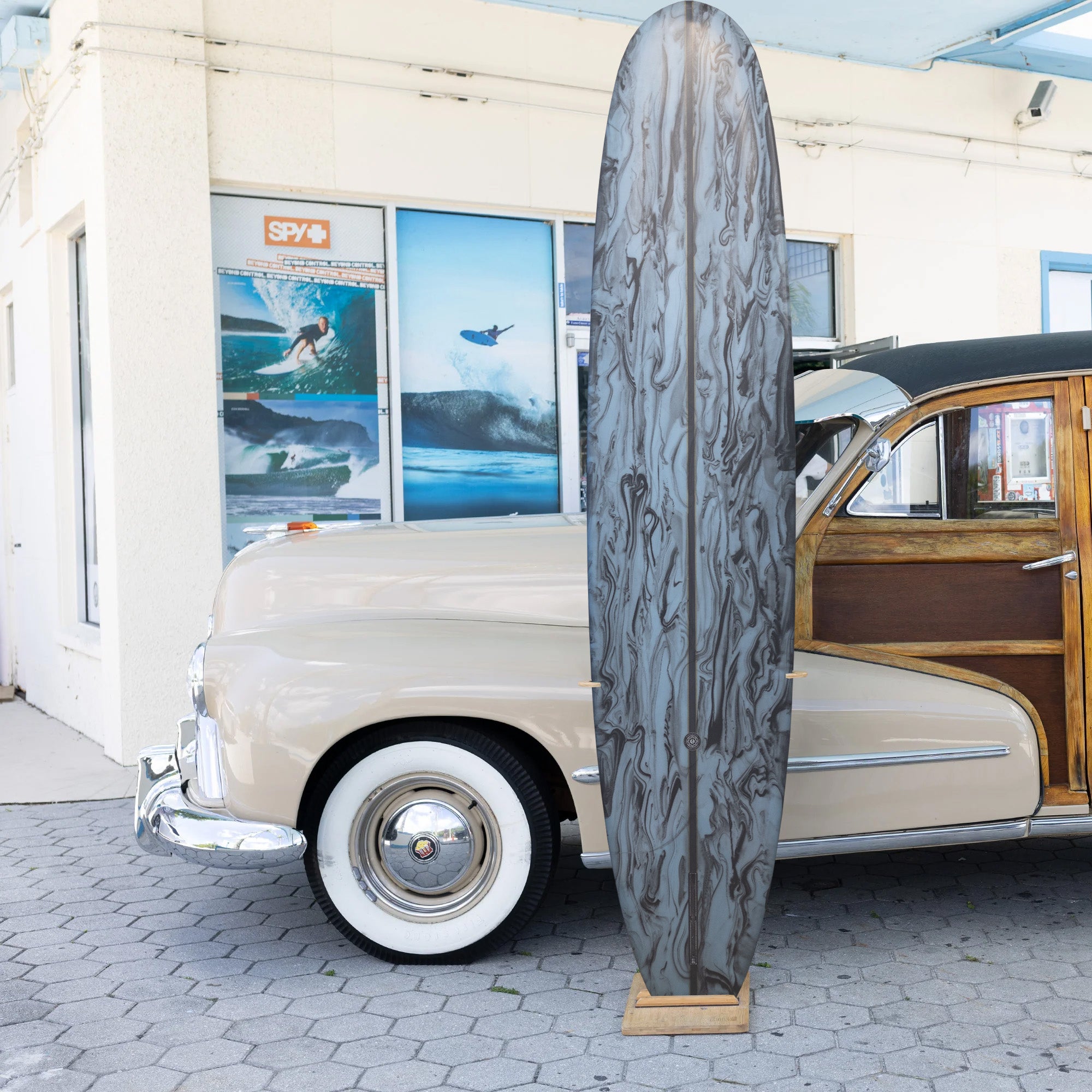Black Rose Mfg. Fine Swine 9'9 Longboard Surfboard - Premium Performance Surfboard for Beginners & Professionals - Perfect for Small Waves, Cruising & Nose Riding