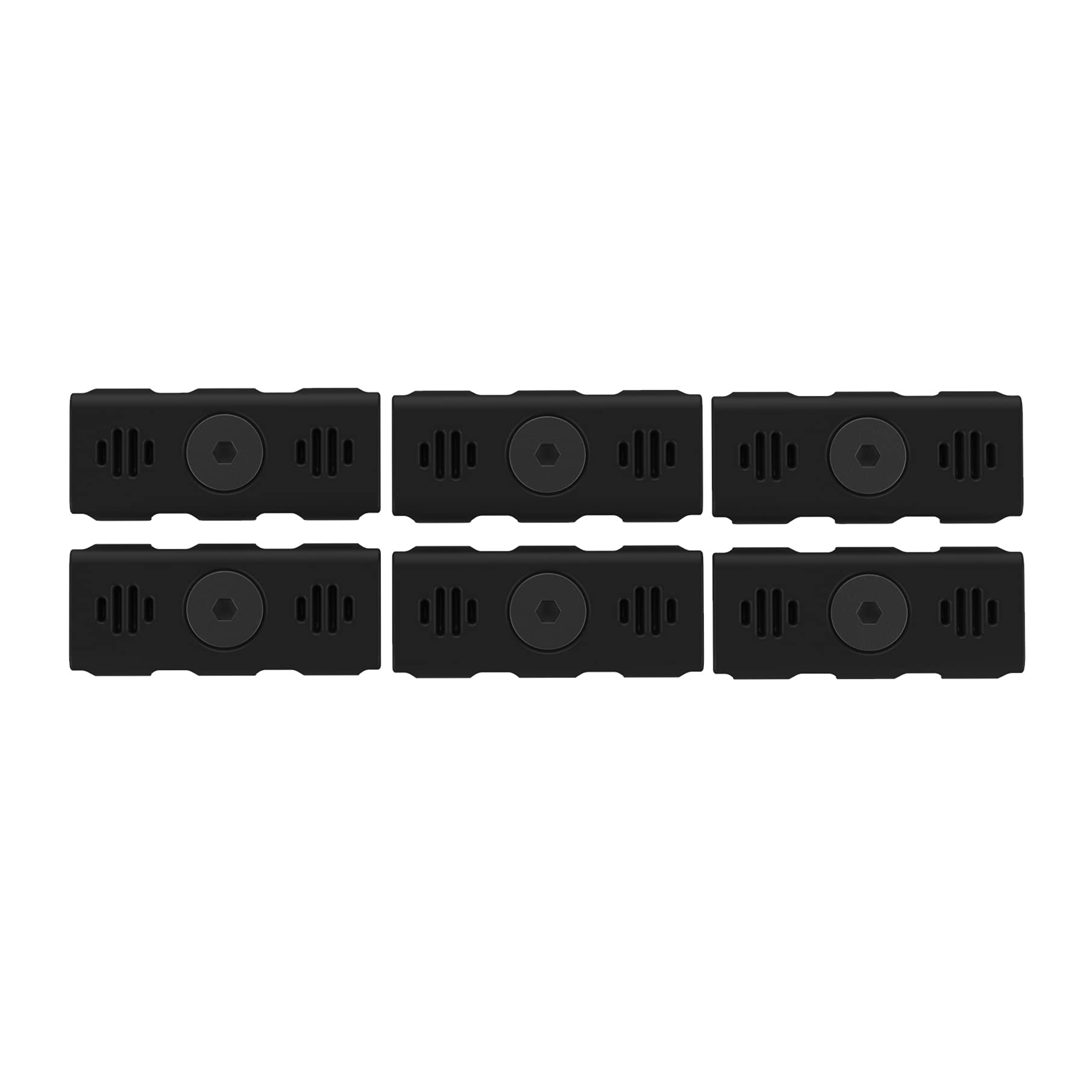 MLok Remote Switch Cable Organizer - Pack of 6 | Durable Cable Management Tape for Firearms & Tactical Gear | Perfect for AR15, Hunting & Shooting Range Accessories