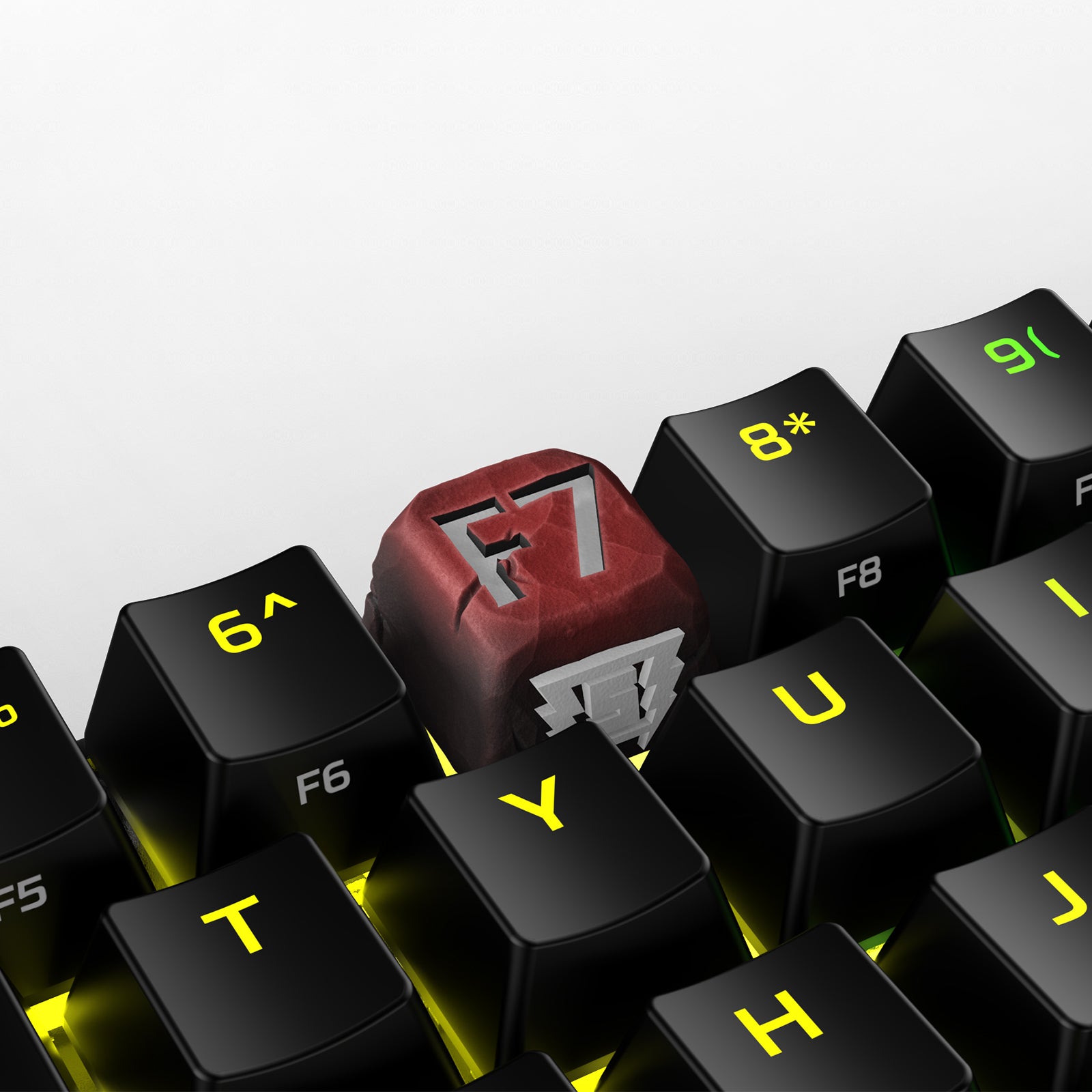 HX3D x SMITE Never Surrender Mechanical Keyboard Keycap - Custom Artisan Keycap for Gaming Enthusiasts - Perfect for PC Gaming, Typing & Mechanical Keyboard Customization