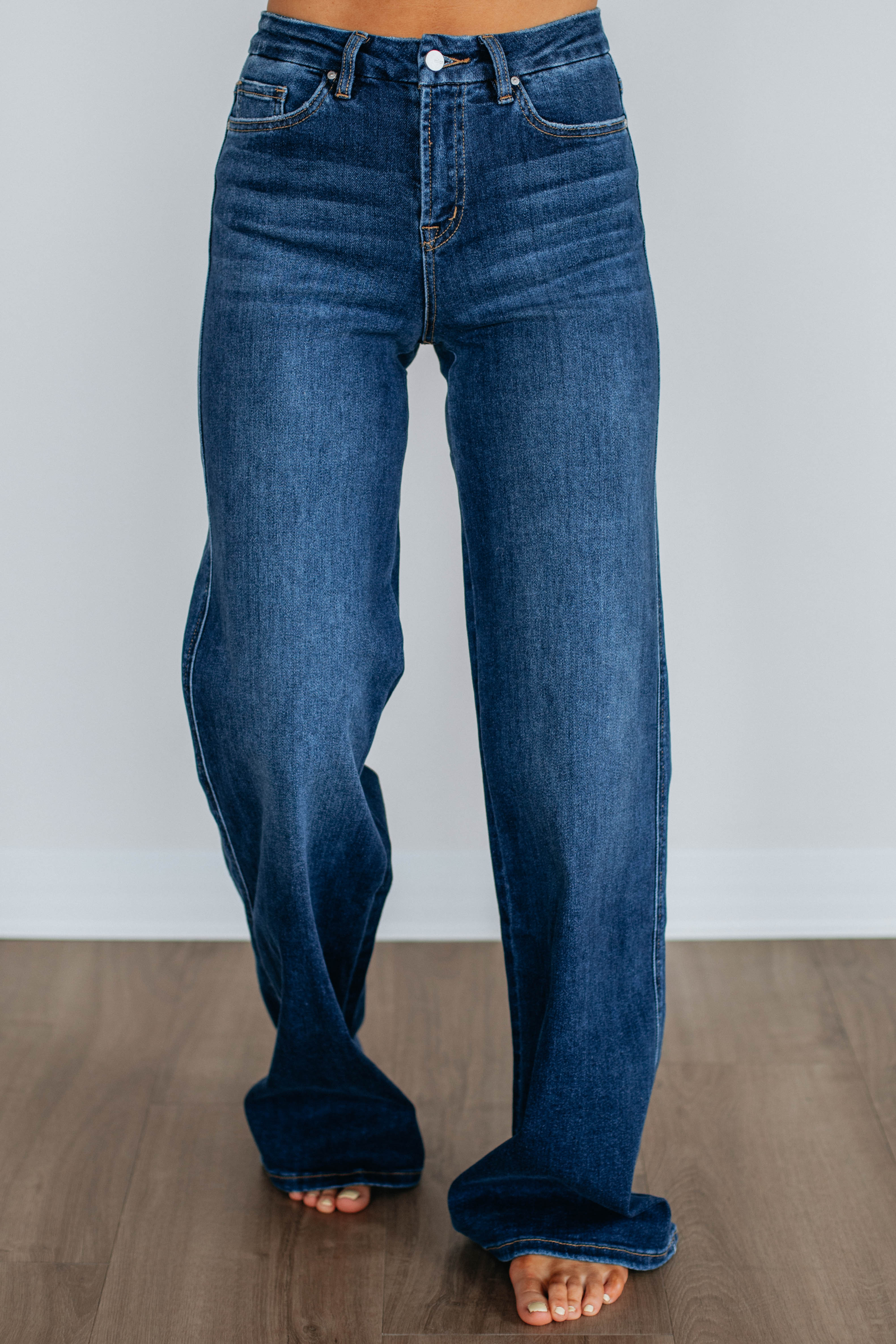 Dwyer Mica Jeans for Women - High Waist Stretch Denim Pants with Pockets | Perfect for Casual Wear, Office & Date Night Outfits