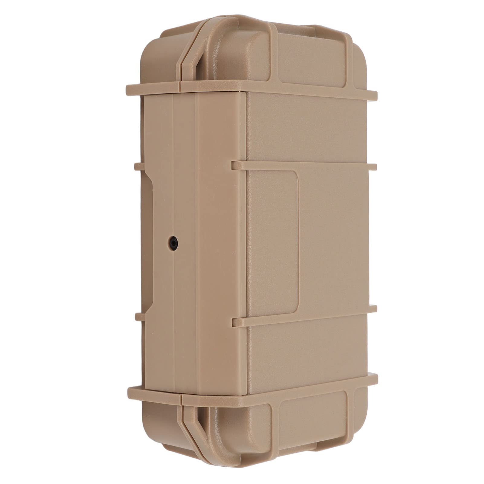 BRDI Waterproof Hard Tool Case - Heavy Duty Sealed Pressure Resistant Safety Tool Box with Double Layer Shockproof Design & Customizable Sponge Insert - Ideal for Outdoor Work, Construction Sites, and Marine Use (Mud Color)