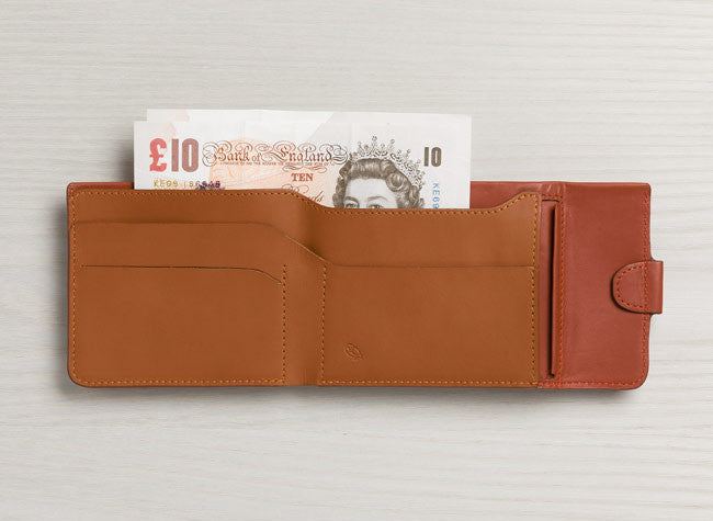 Bellroy Coin Fold Wallet - Slim RFID Blocking Leather Wallet for Men & Women | Perfect for Travel, Everyday Use & Minimalist Lifestyle