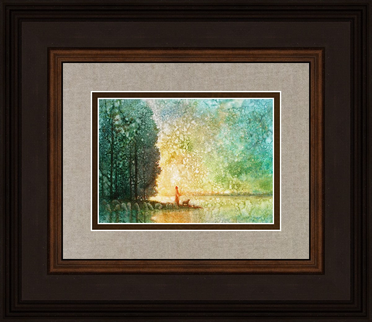 Beside Quiet Waters - Premium Home Decor for Relaxing Spaces | Perfect for Living Rooms, Bedrooms & Meditation Areas