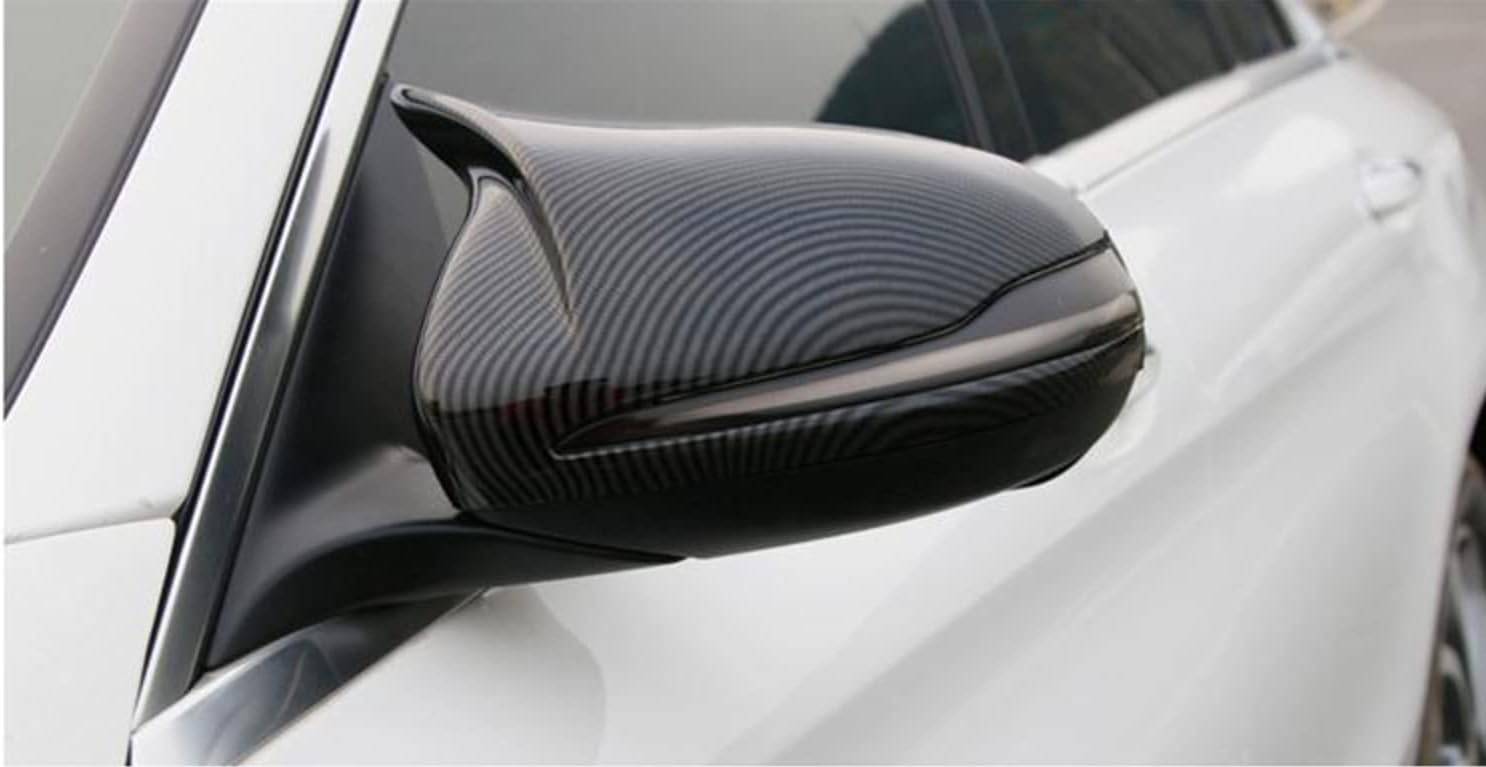 Sport Style Mirror Cover Caps for 2015-2019 Mercedes C-Class W205, GLC X253 & 2016-2019 E-Class - Upgrade Your Car's Exterior for Enhanced Style & Protection