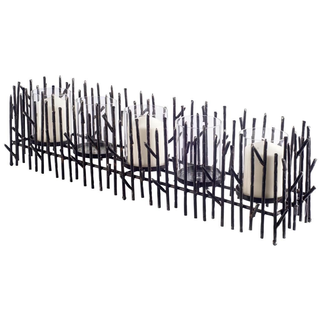 Mercana Mondavi Modern Table Candle Holder - Decorative Home Accent for Dining Room, Living Room, Bedroom & Wedding Decor